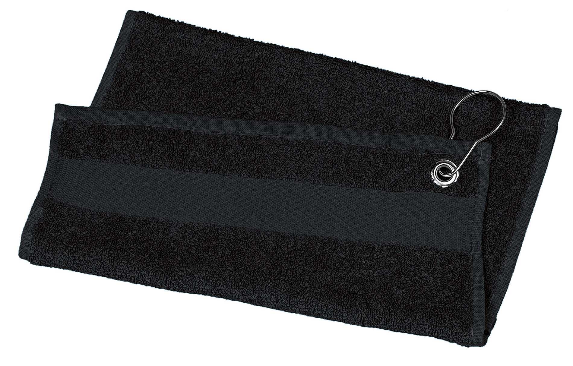 Toalla de golf Black