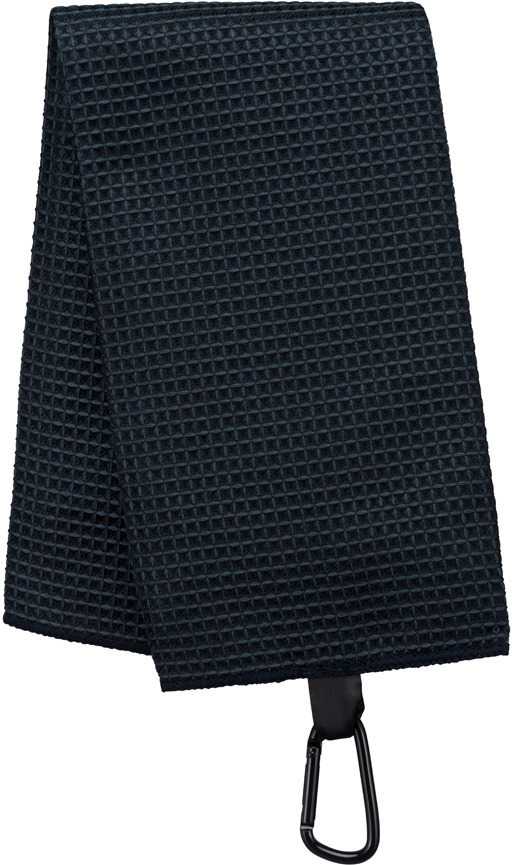 Toalla nido de abeja de Golf Black