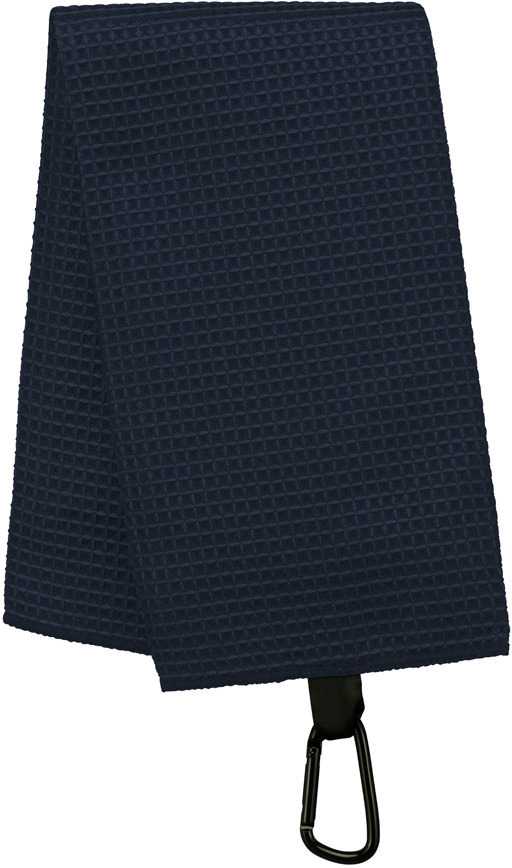 Toalla nido de abeja de Golf Navy