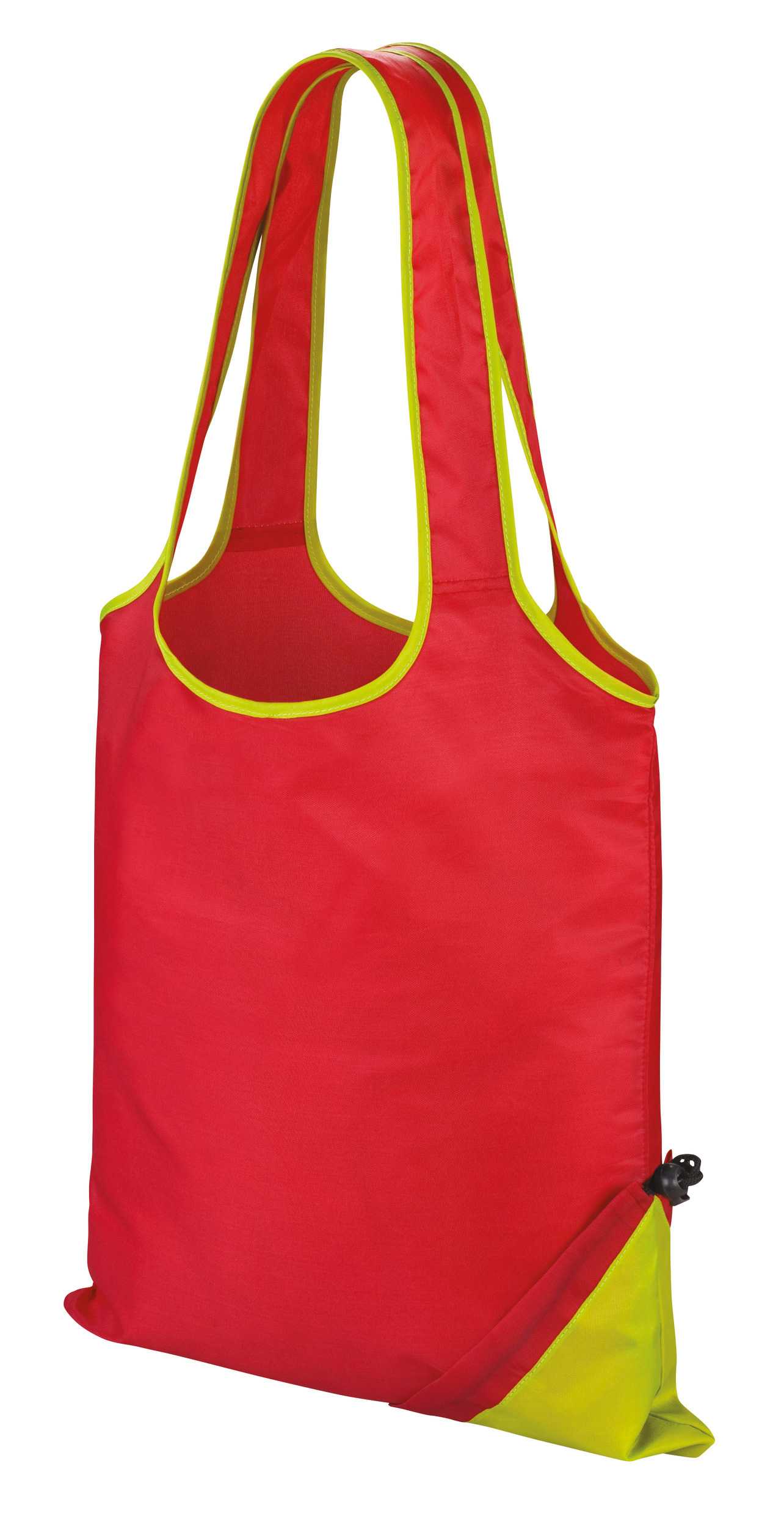 Bolsa de compra «Compact» Raspberry / Lime