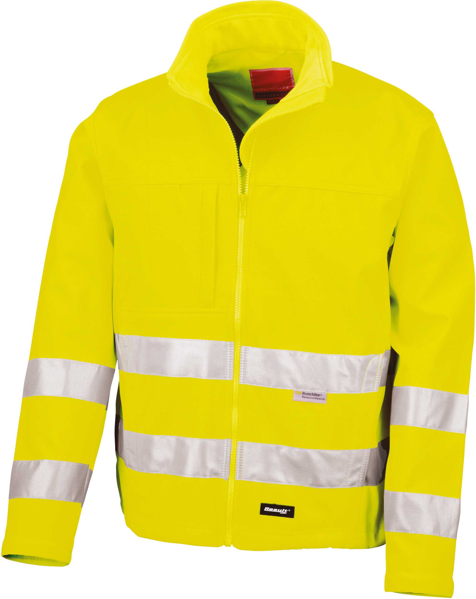 Chaqueta Softshell High Viz Fluorescent Yellow