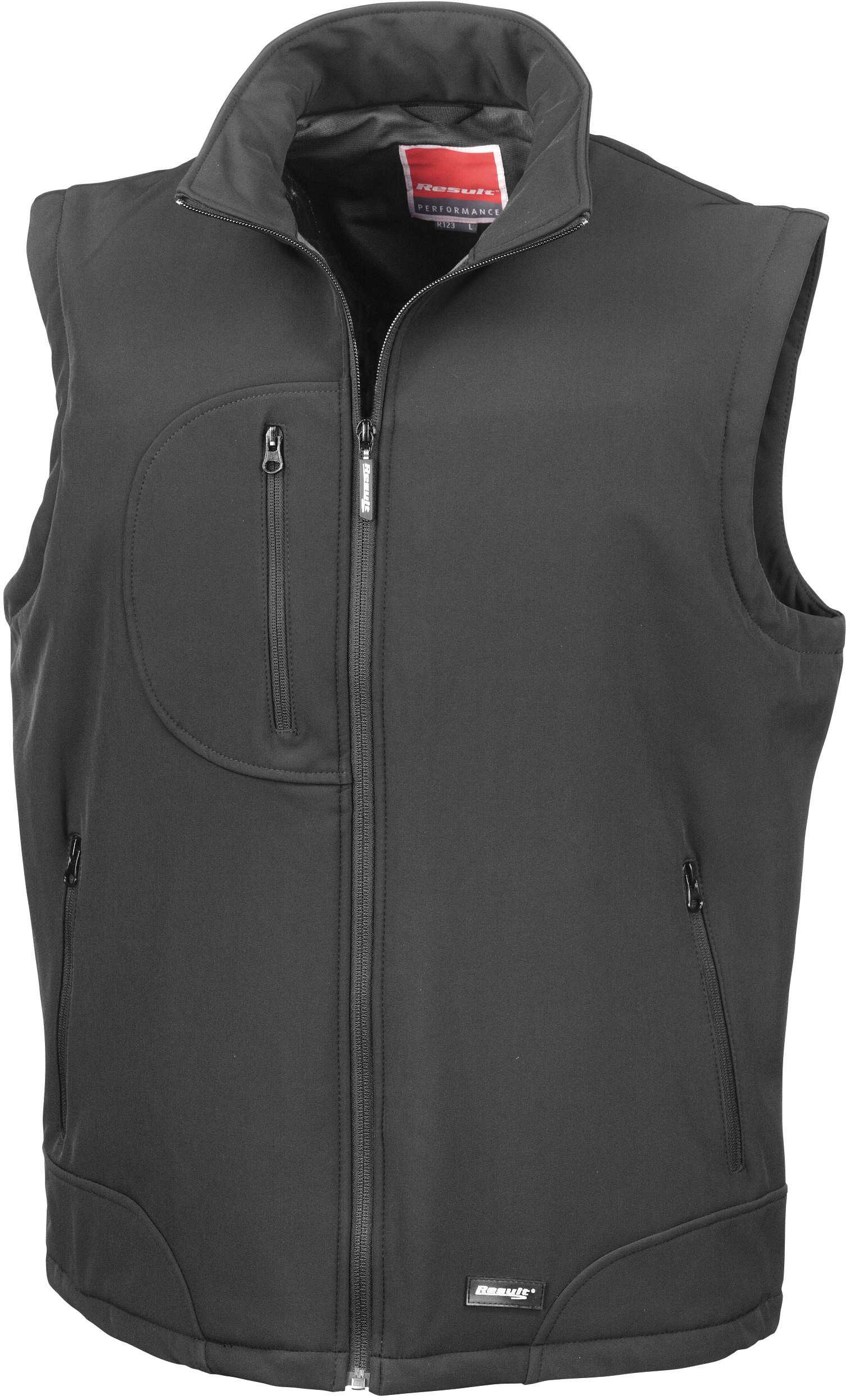 Chaleco Softshell Black