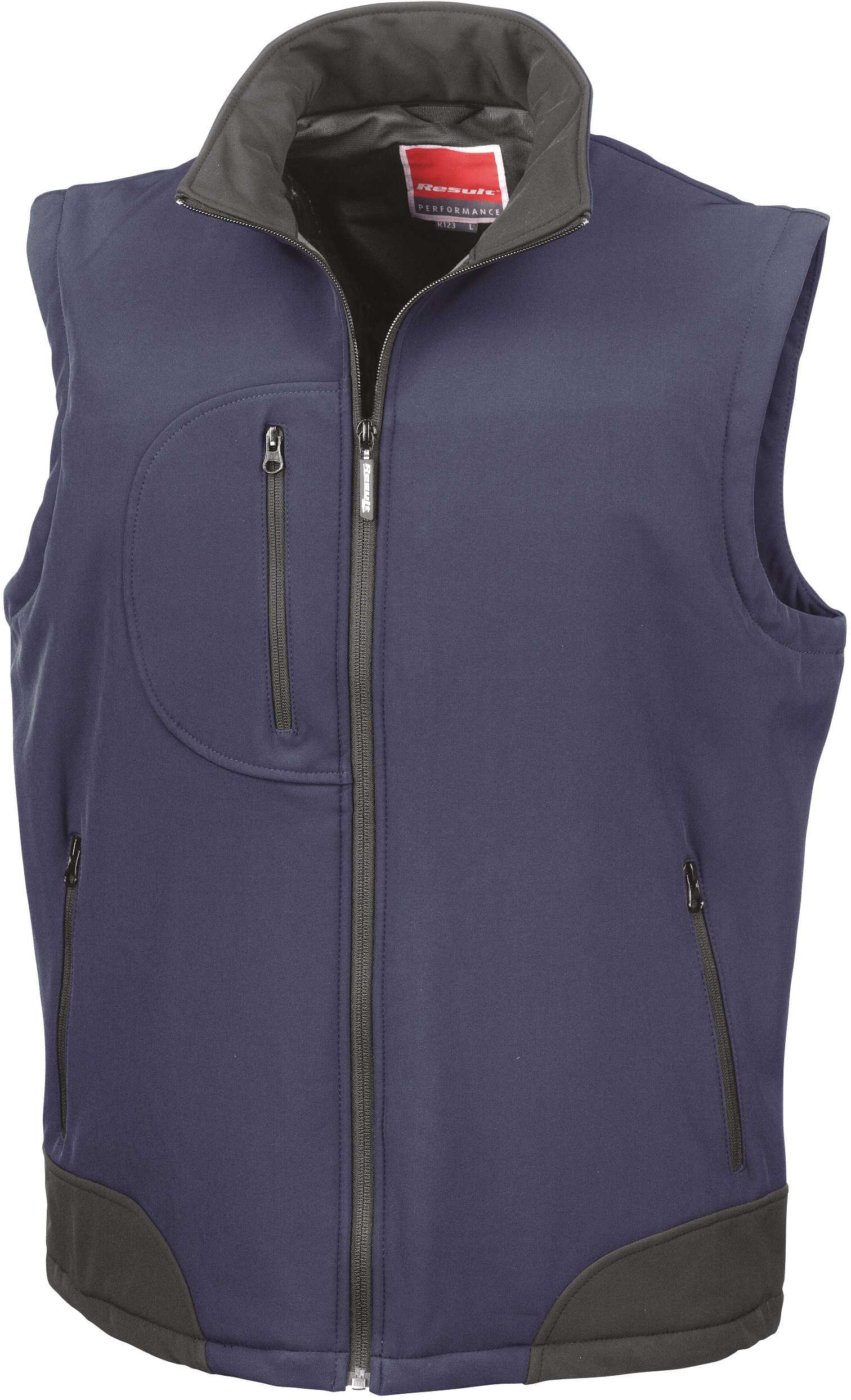 Chaleco Softshell Navy