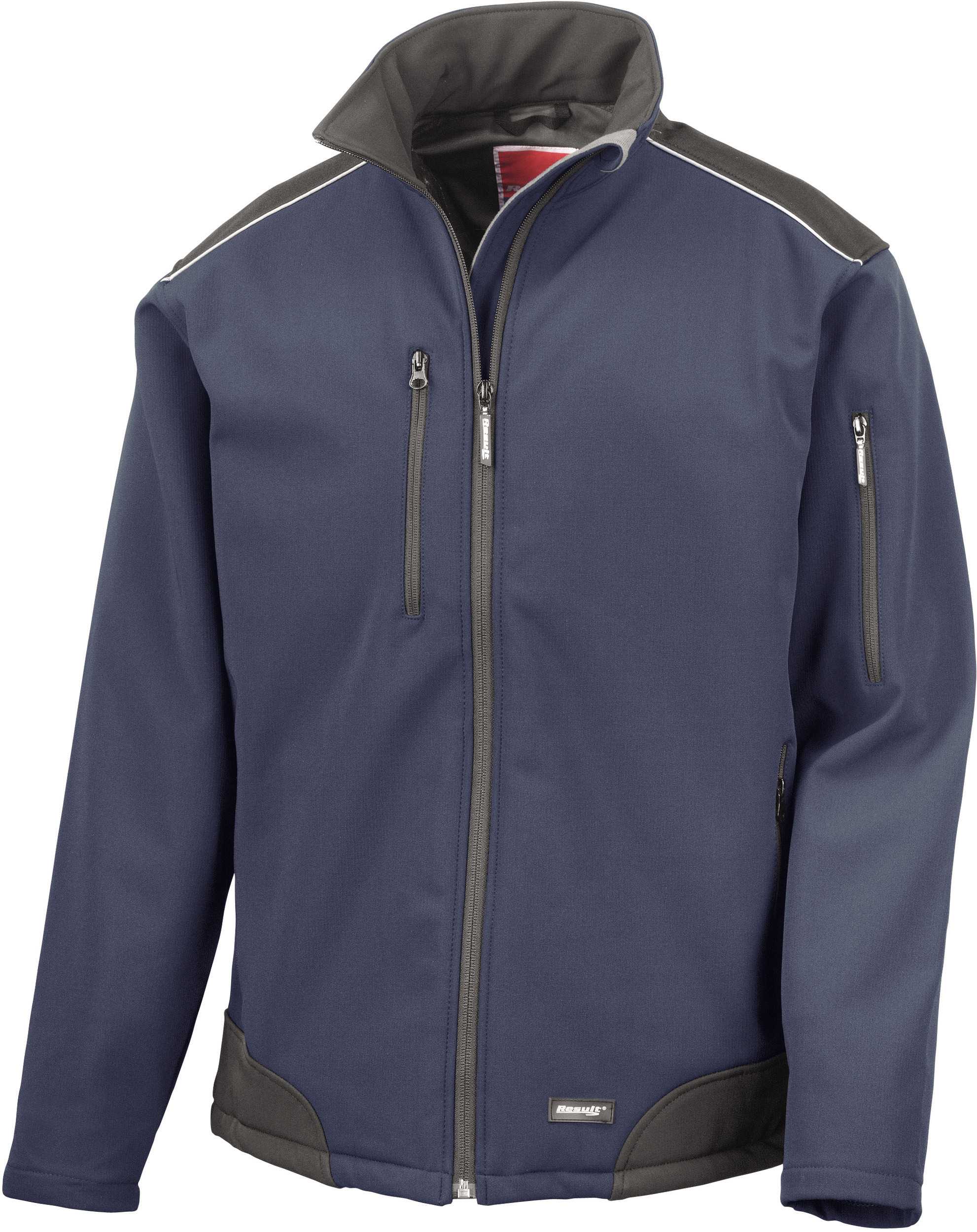 Chaqueta Softshell de trabajo Ripstop con Cordura® Navy / Black