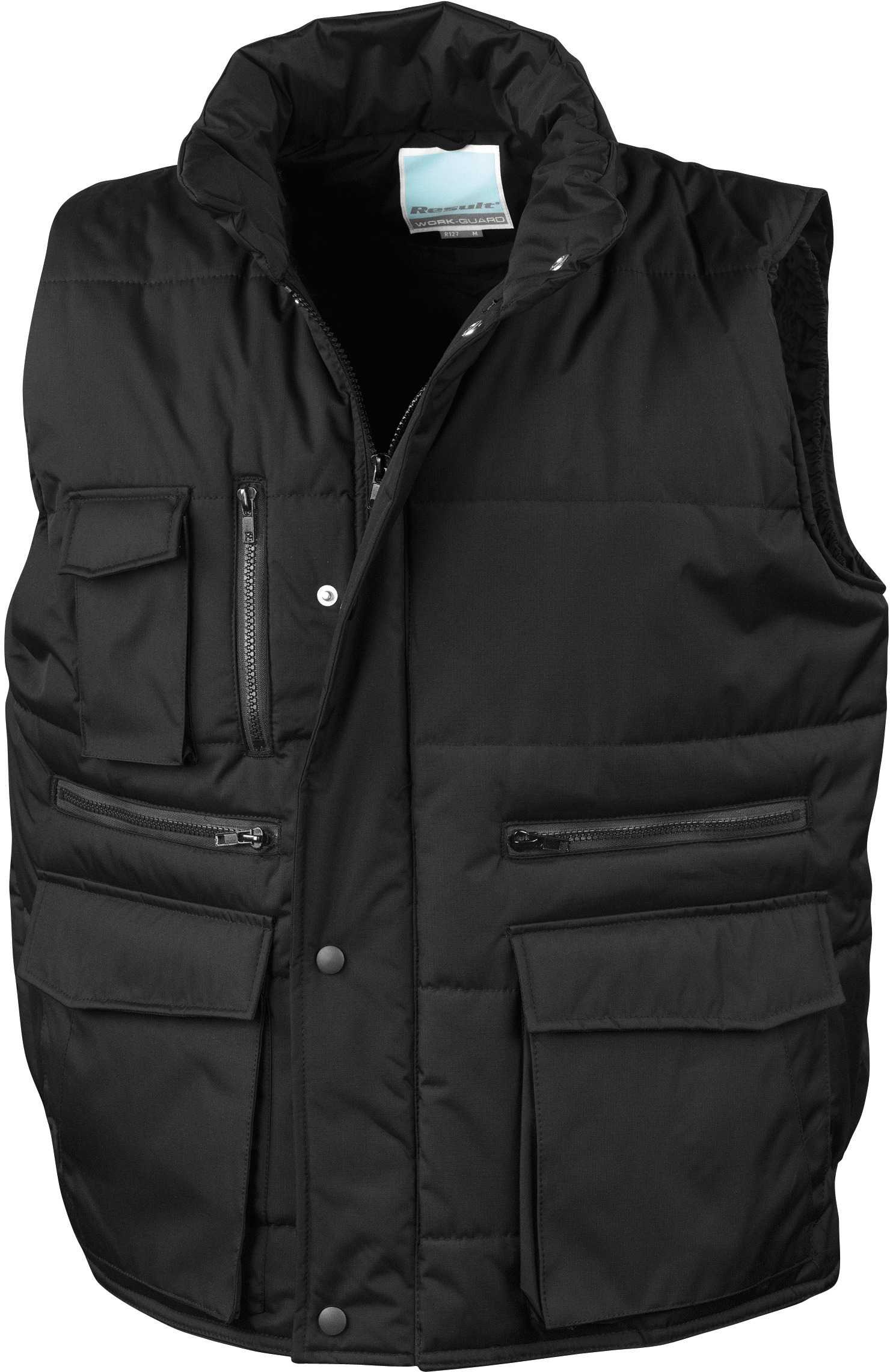 Chaleco Lance acolchado ripstop Black