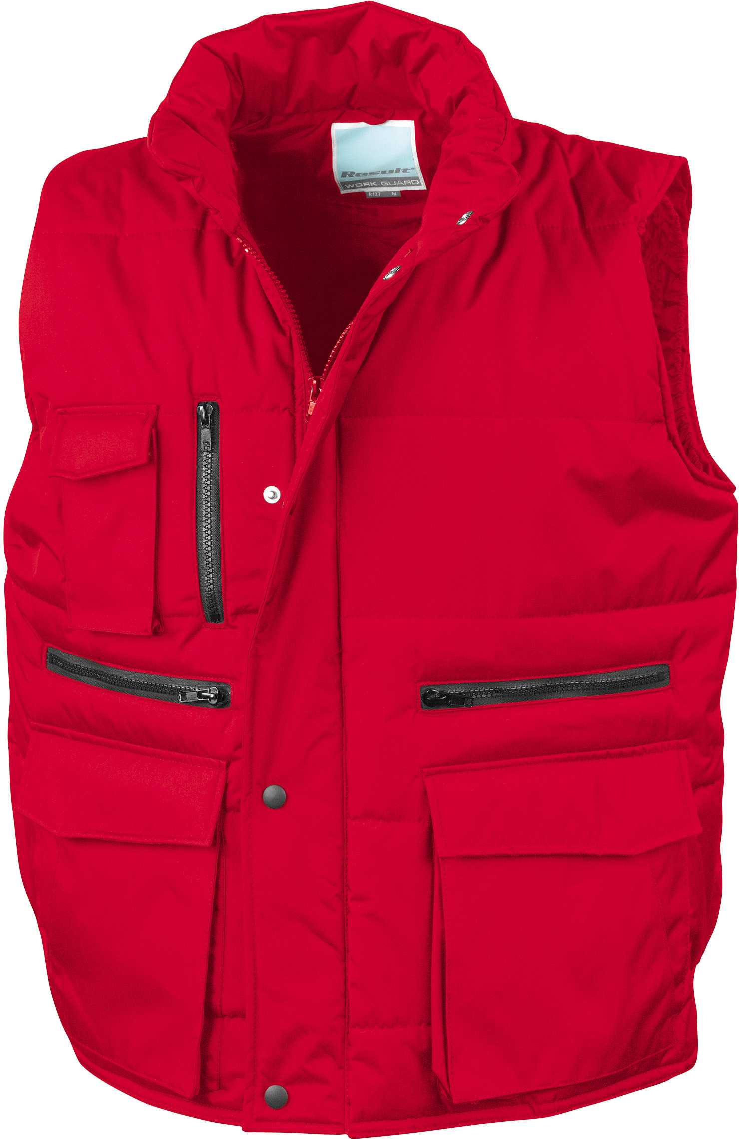 Chaleco Lance acolchado ripstop Red