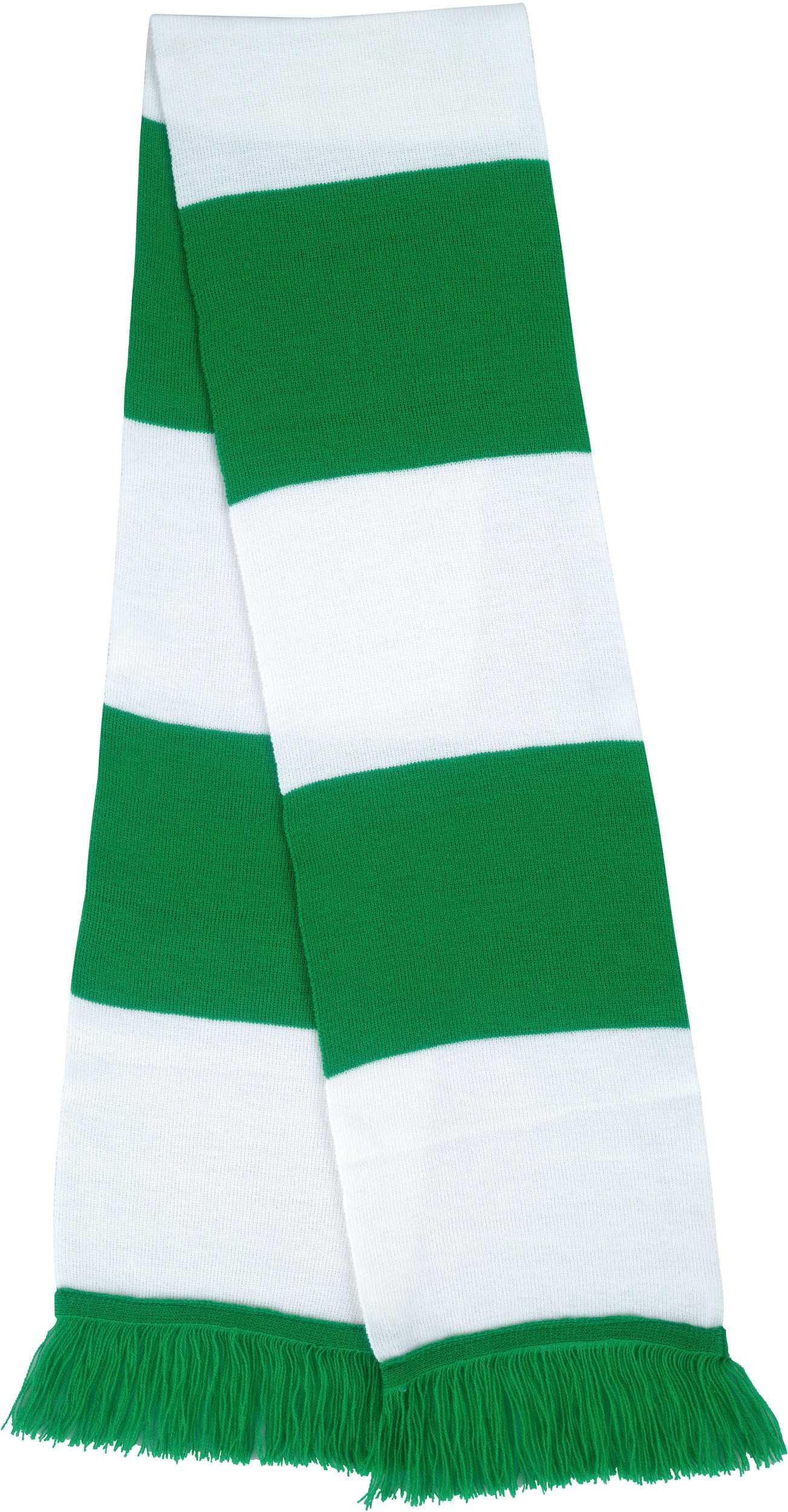 Bufanda Bicolor «Team» Kelly Green / White