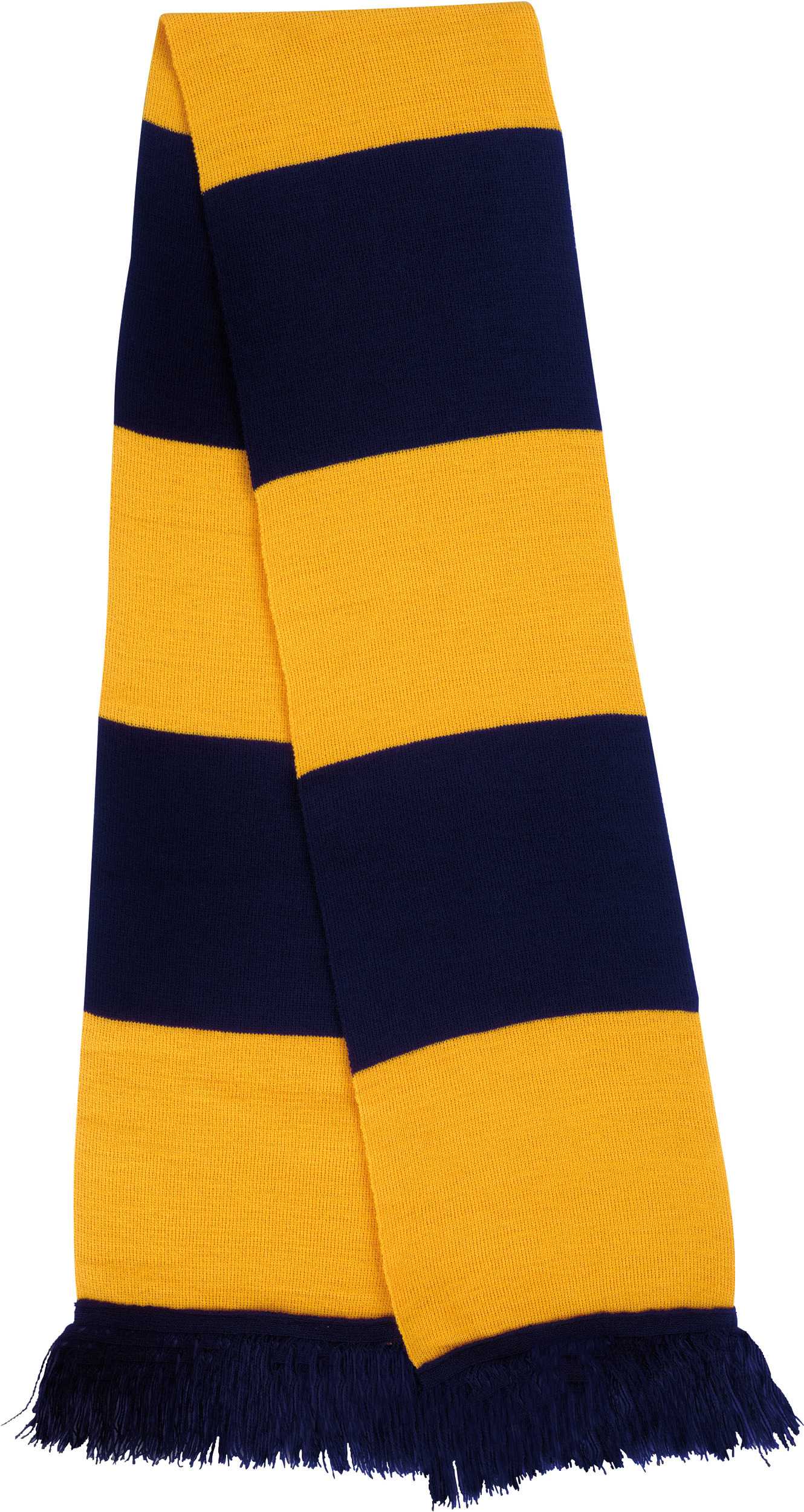 Bufanda Bicolor «Team» Navy / Gold