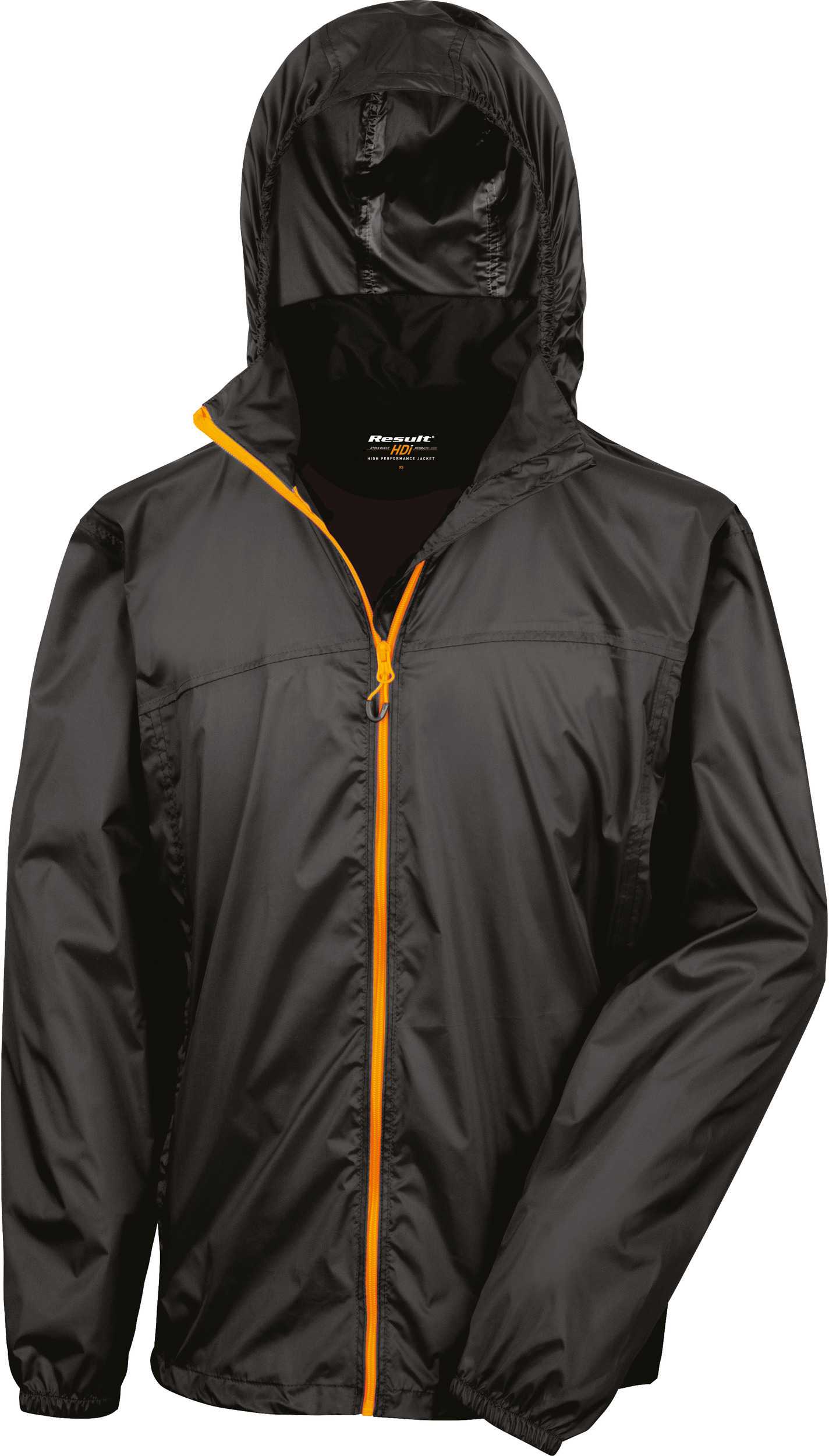 Cortavientos Hdi Quest Lightweight Stowable Black / Orange