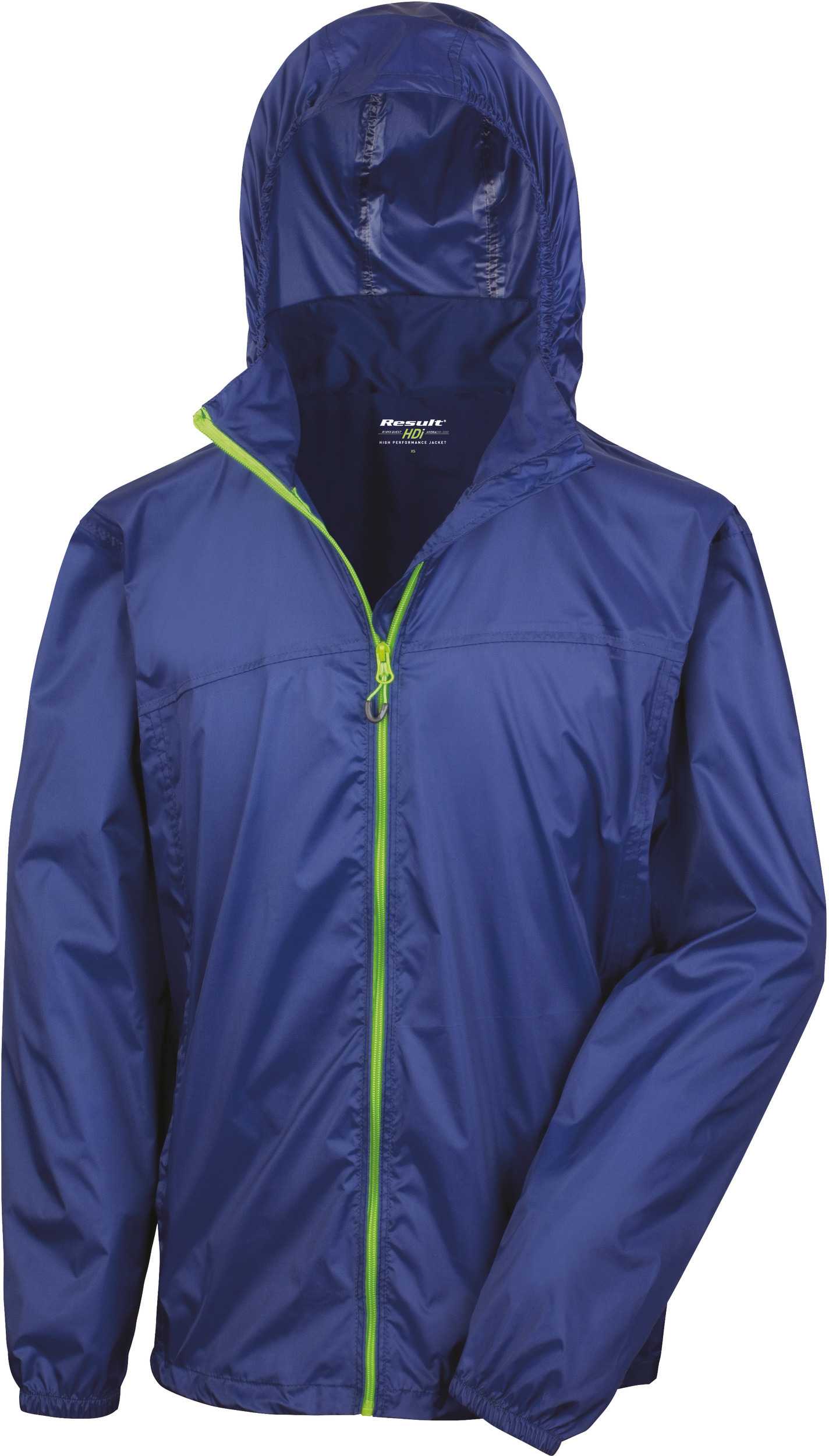 Cortavientos Hdi Quest Lightweight Stowable Navy / Lime