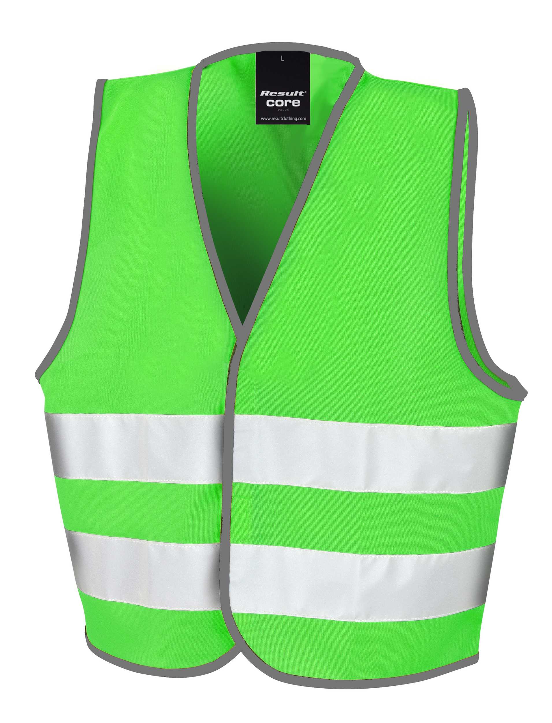 Chaleco alta visibilidad niño Lime