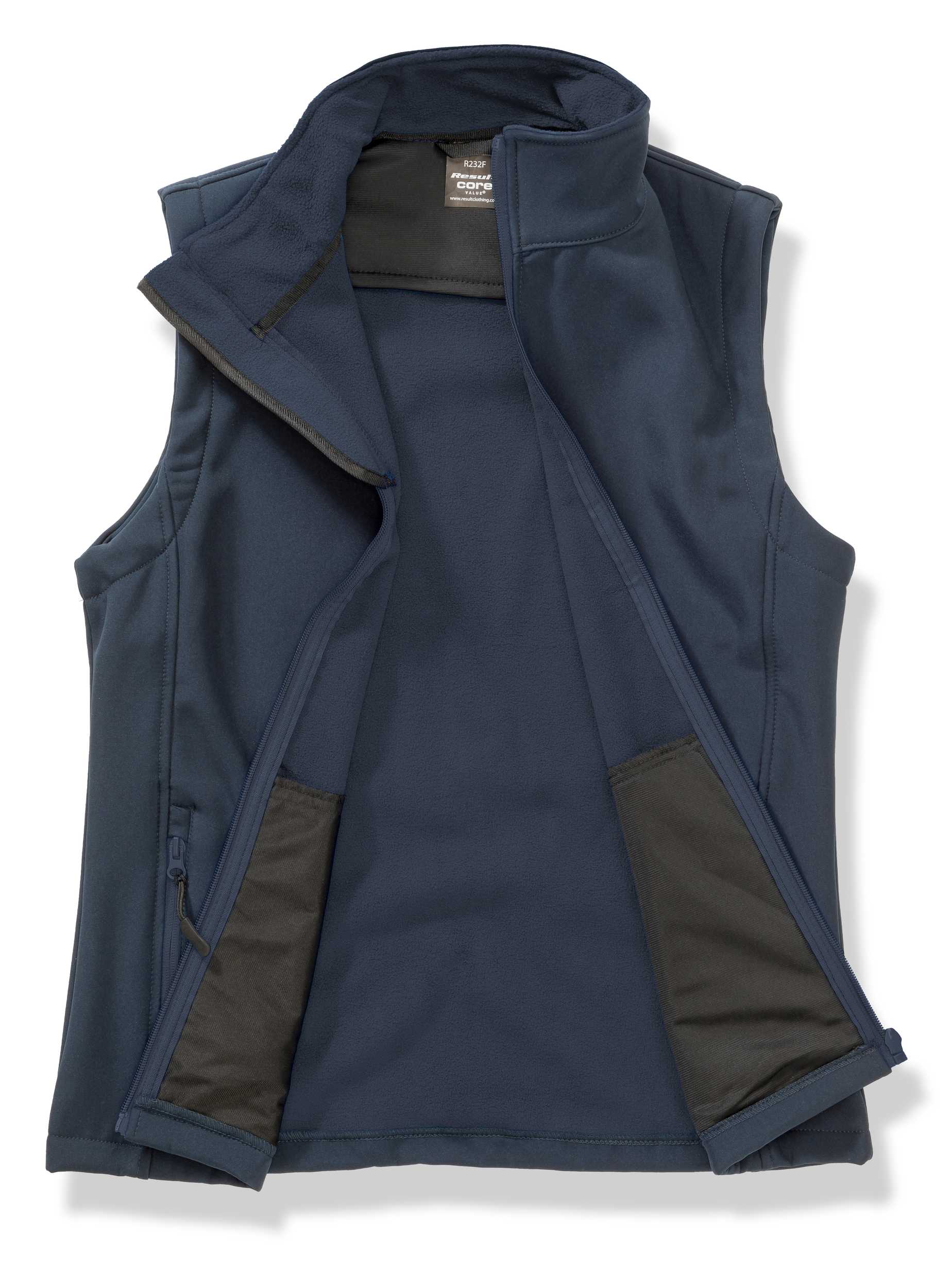 Chaleco Softshell Printable mujer Navy/Navy