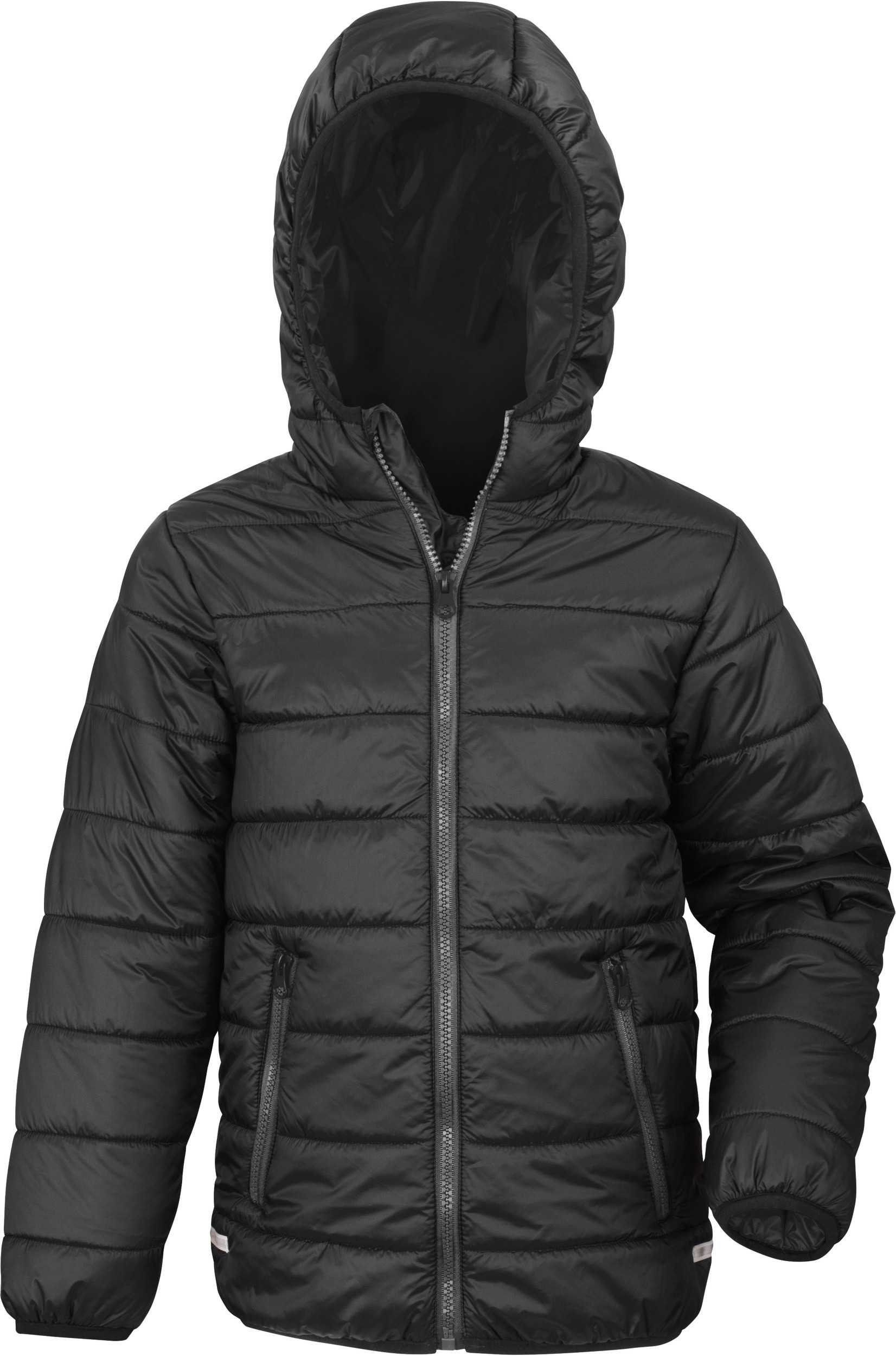 Chaqueta acolchada niños Black