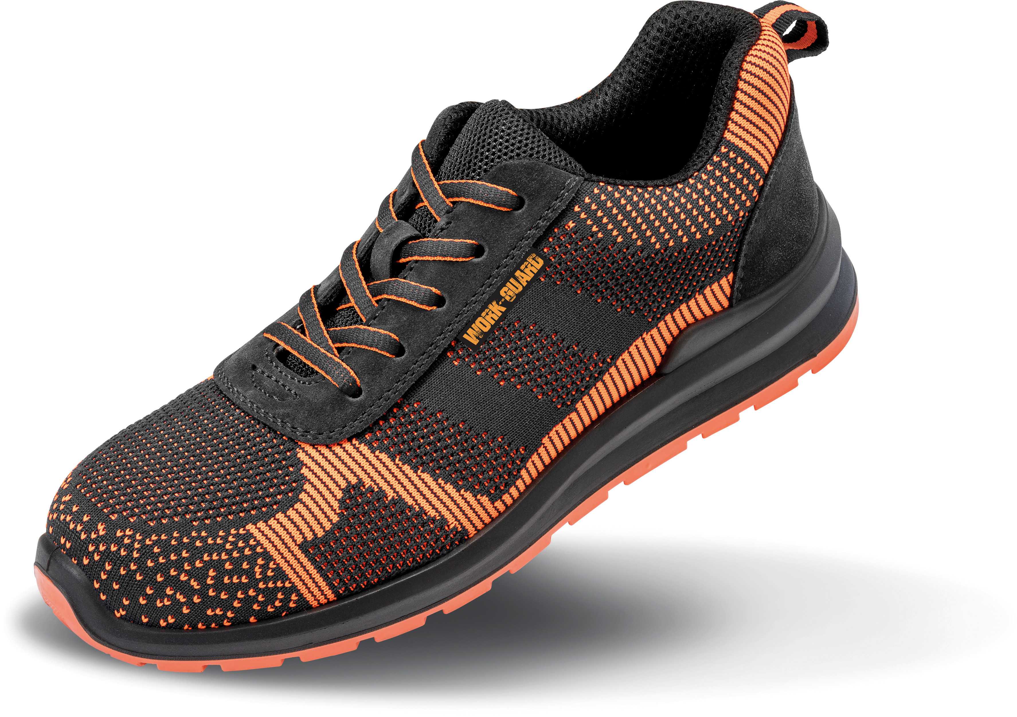 Calzado de Seguridad "Hardy Safety Trainer" Black / Orange