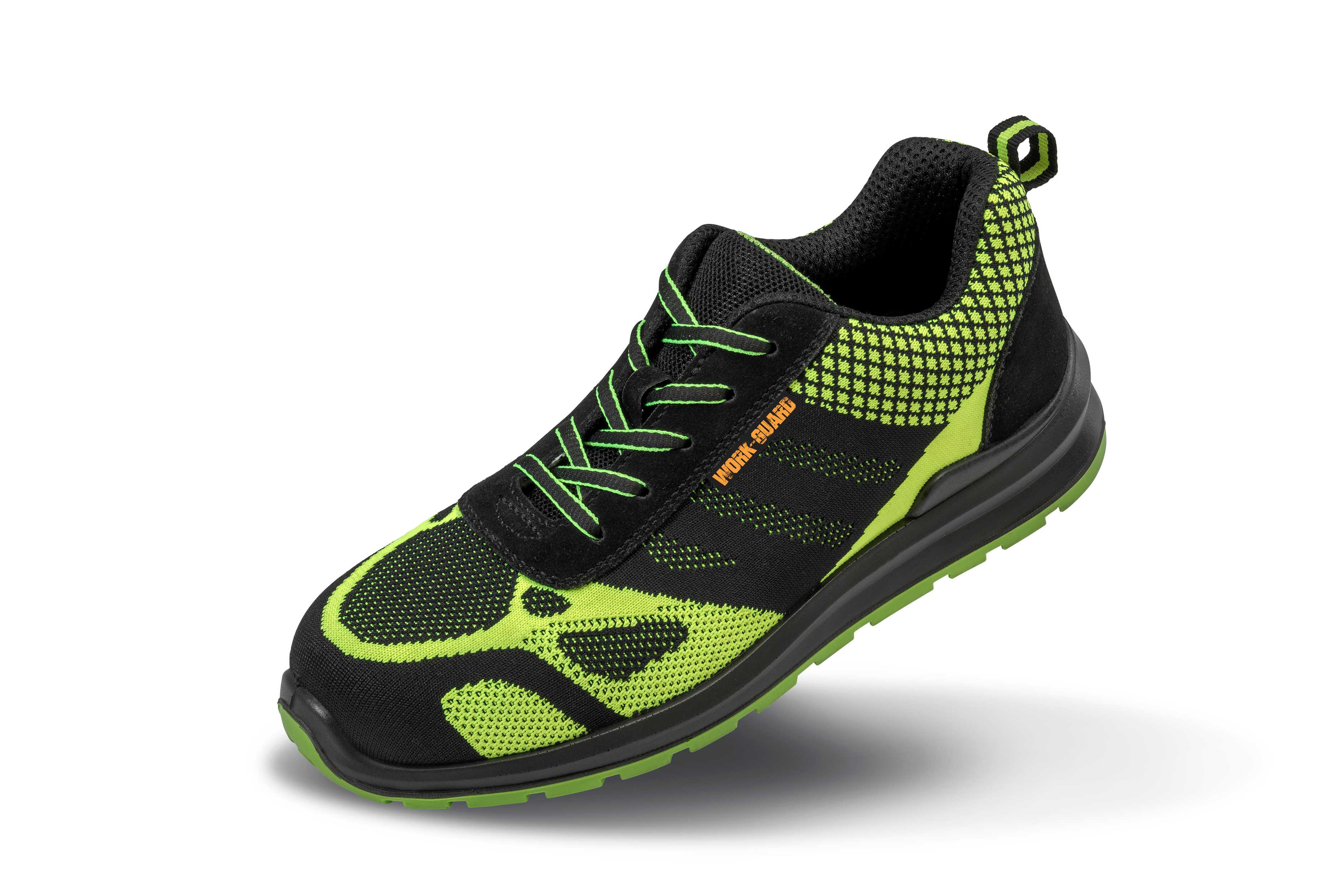 Calzado de seguridad Flyknit Neon green / Black