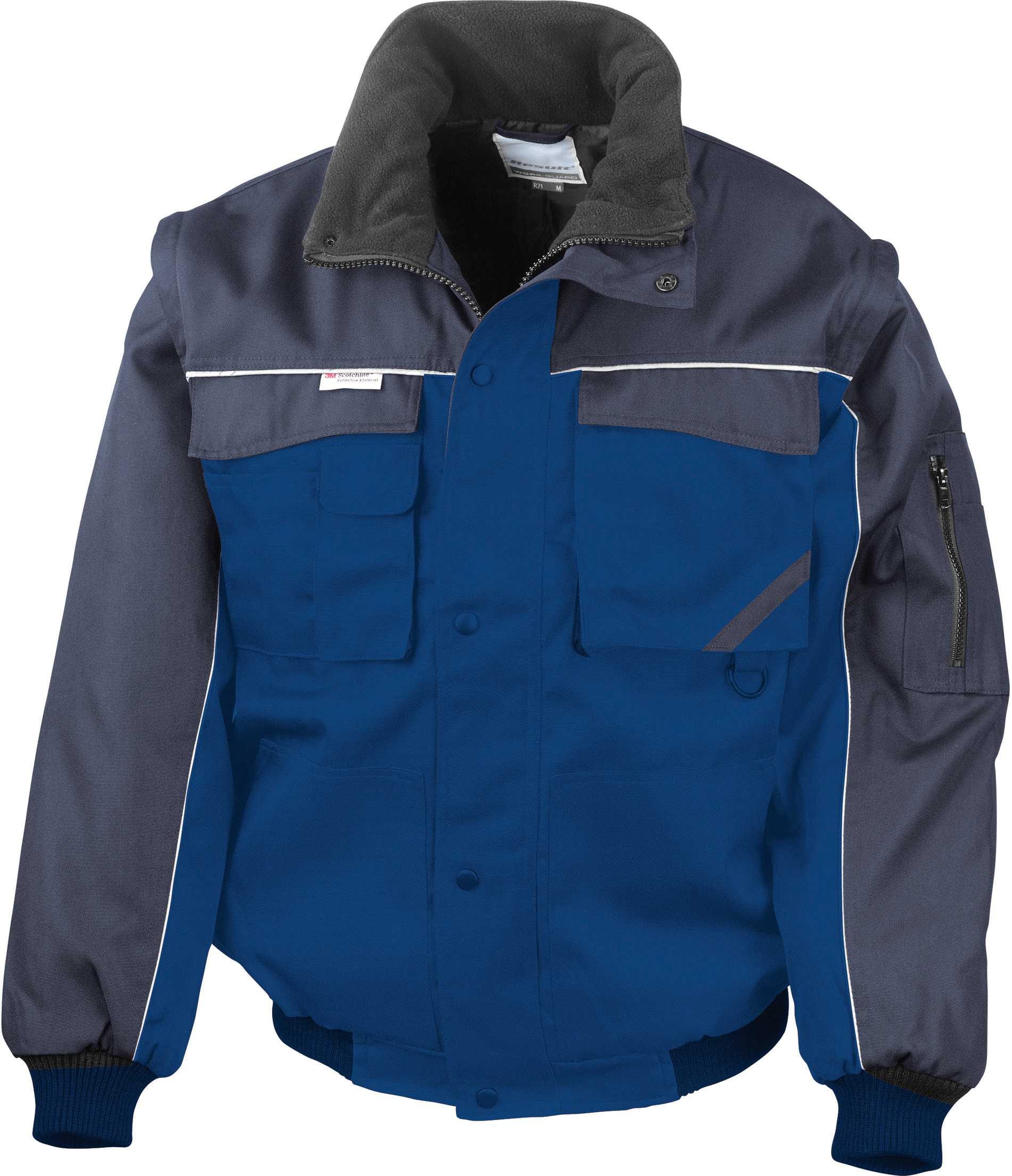 Cazadora Heavy Duty mangas extraíbles Royal Blue / Navy