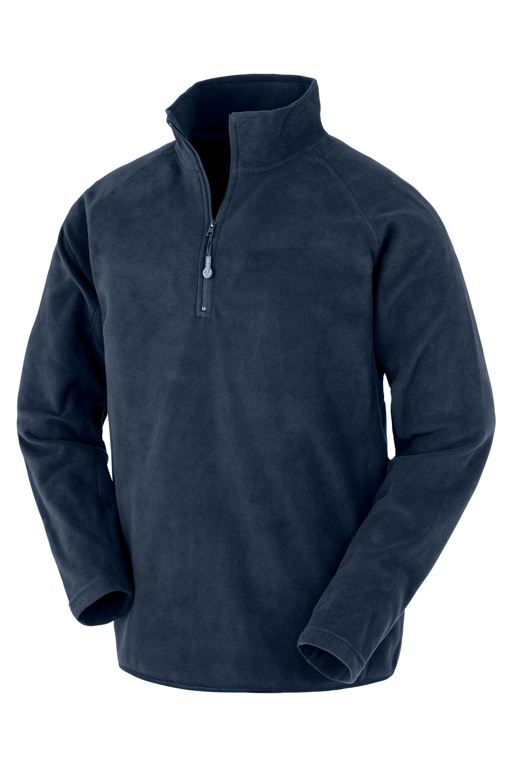Micropolar 1/4 cremallera - Material reciclado Navy