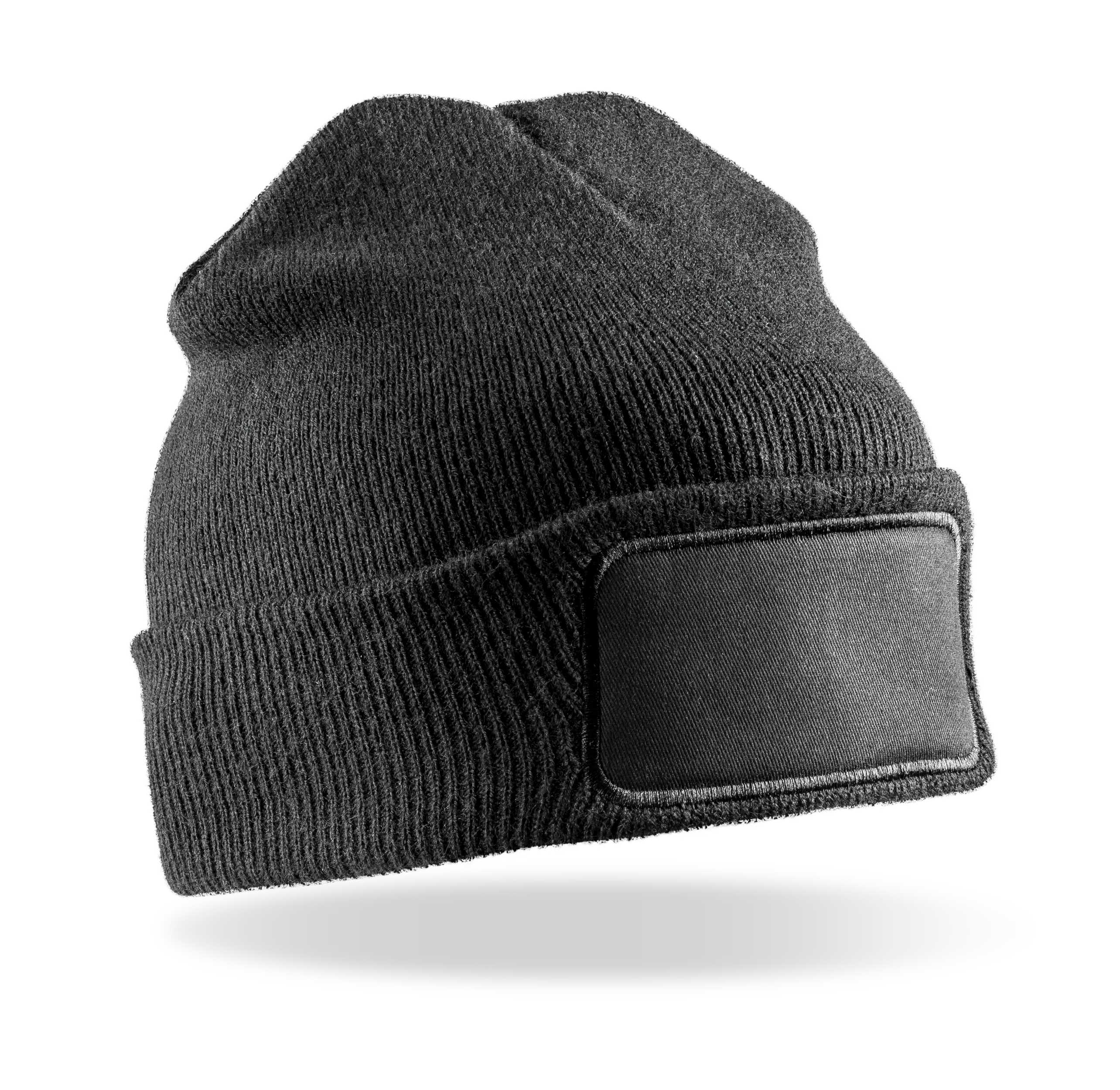 Gorro doble punto Black
