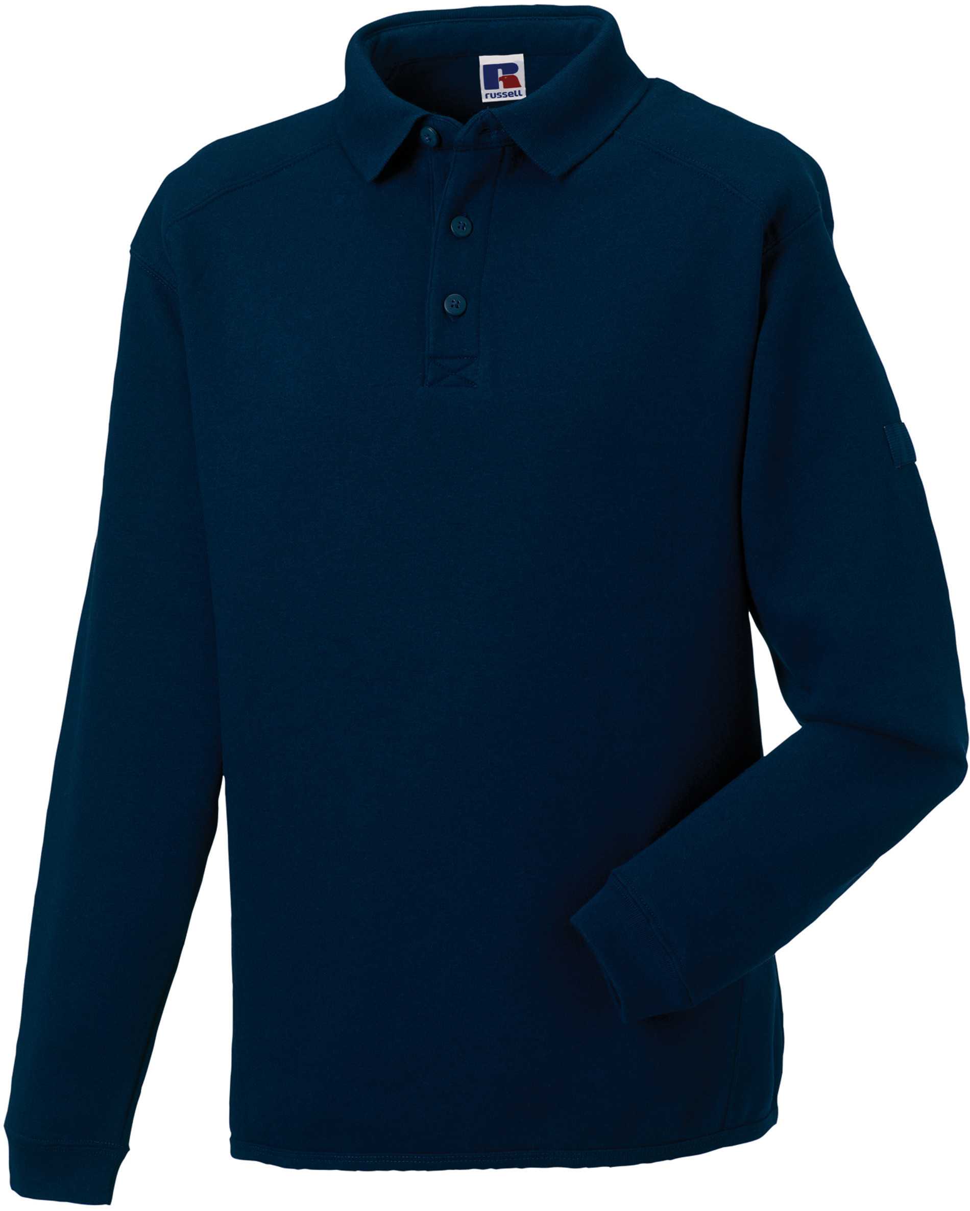 Sudadera Heavy Duty cuello de polo French Navy