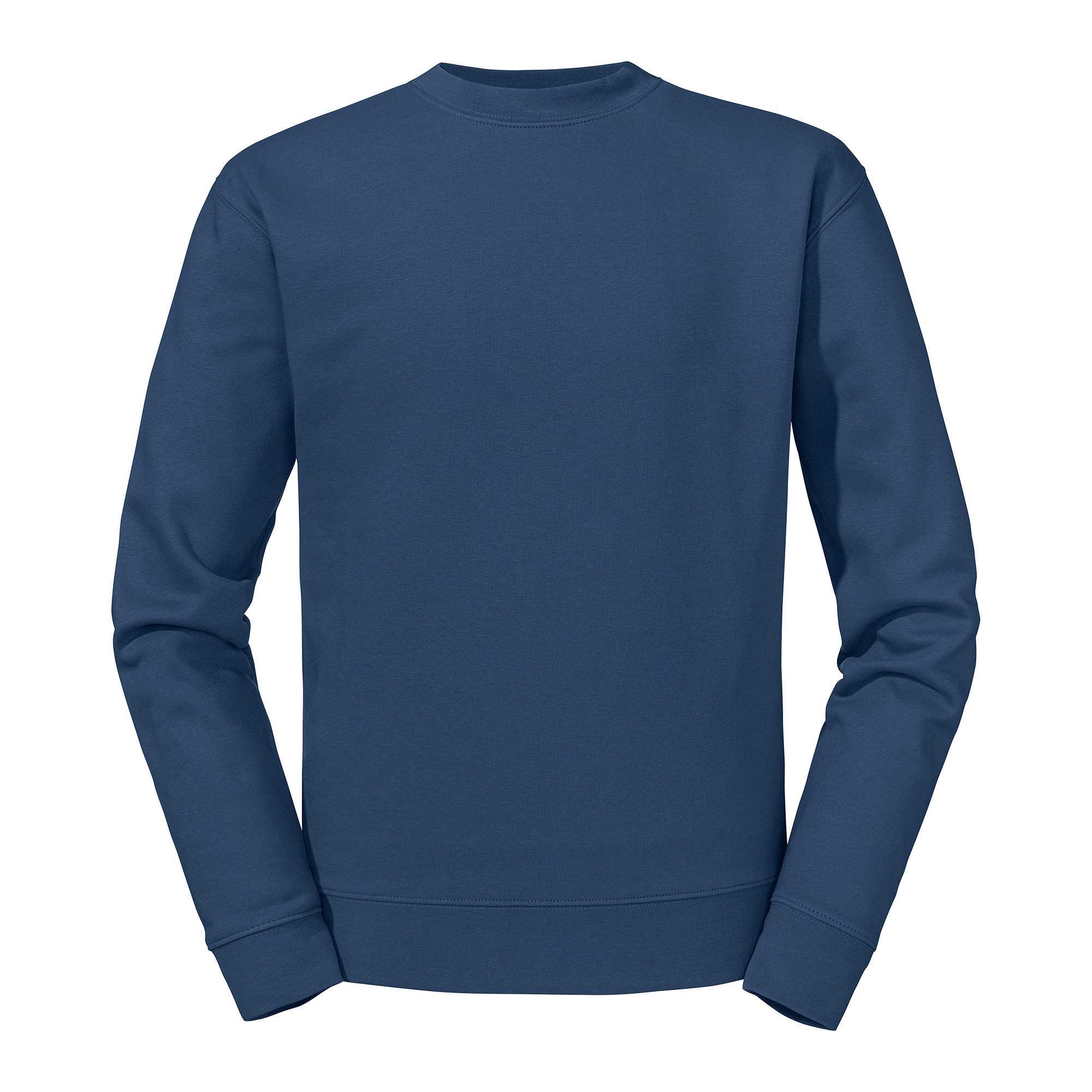 Sudadera Authentic cuello redondo Indigo