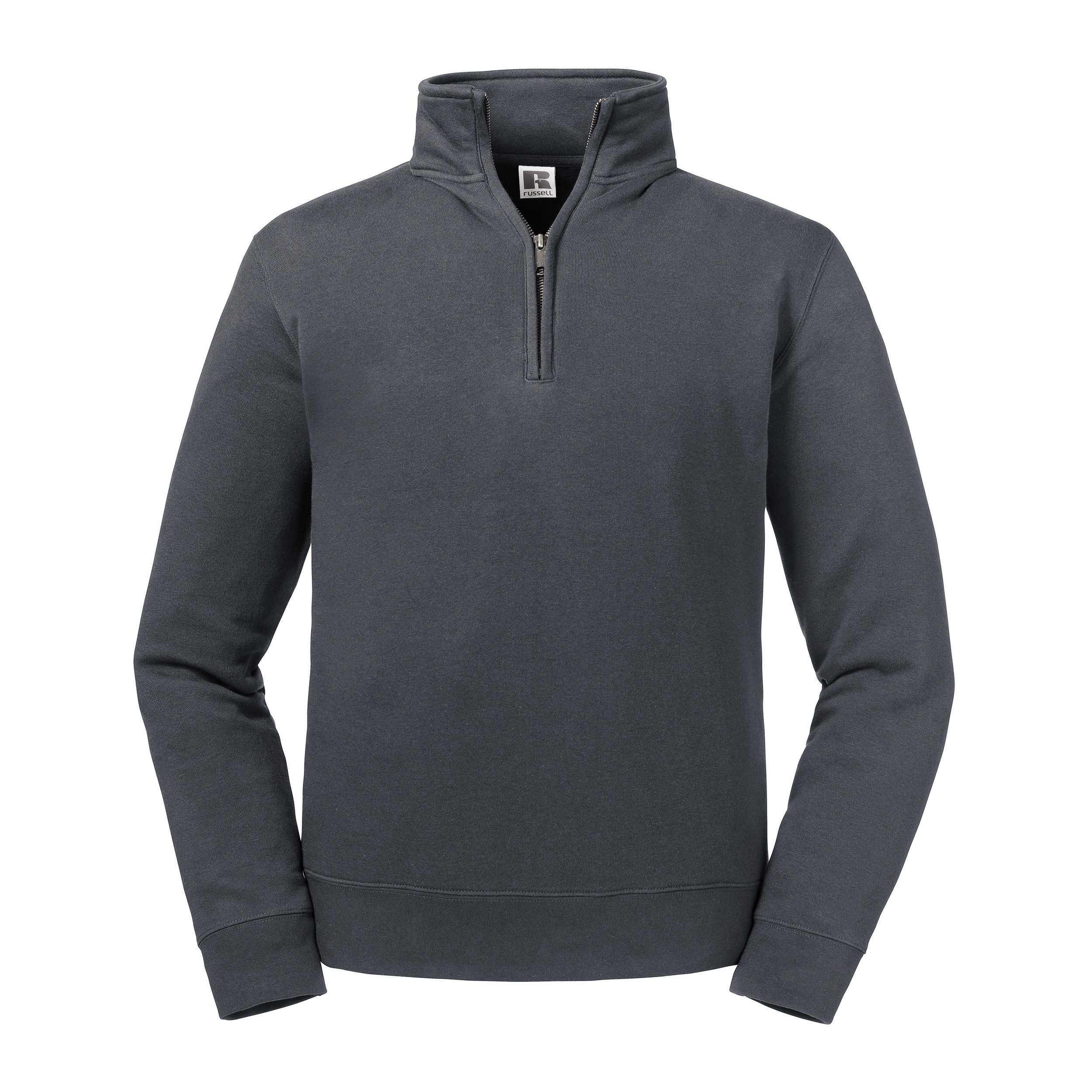 Sudadera Authentic 1/4 cremallera Convoy Grey