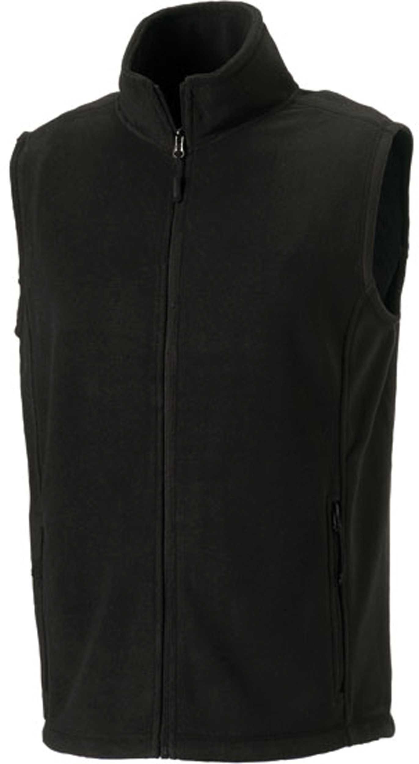 Chaleco polar hombre Black