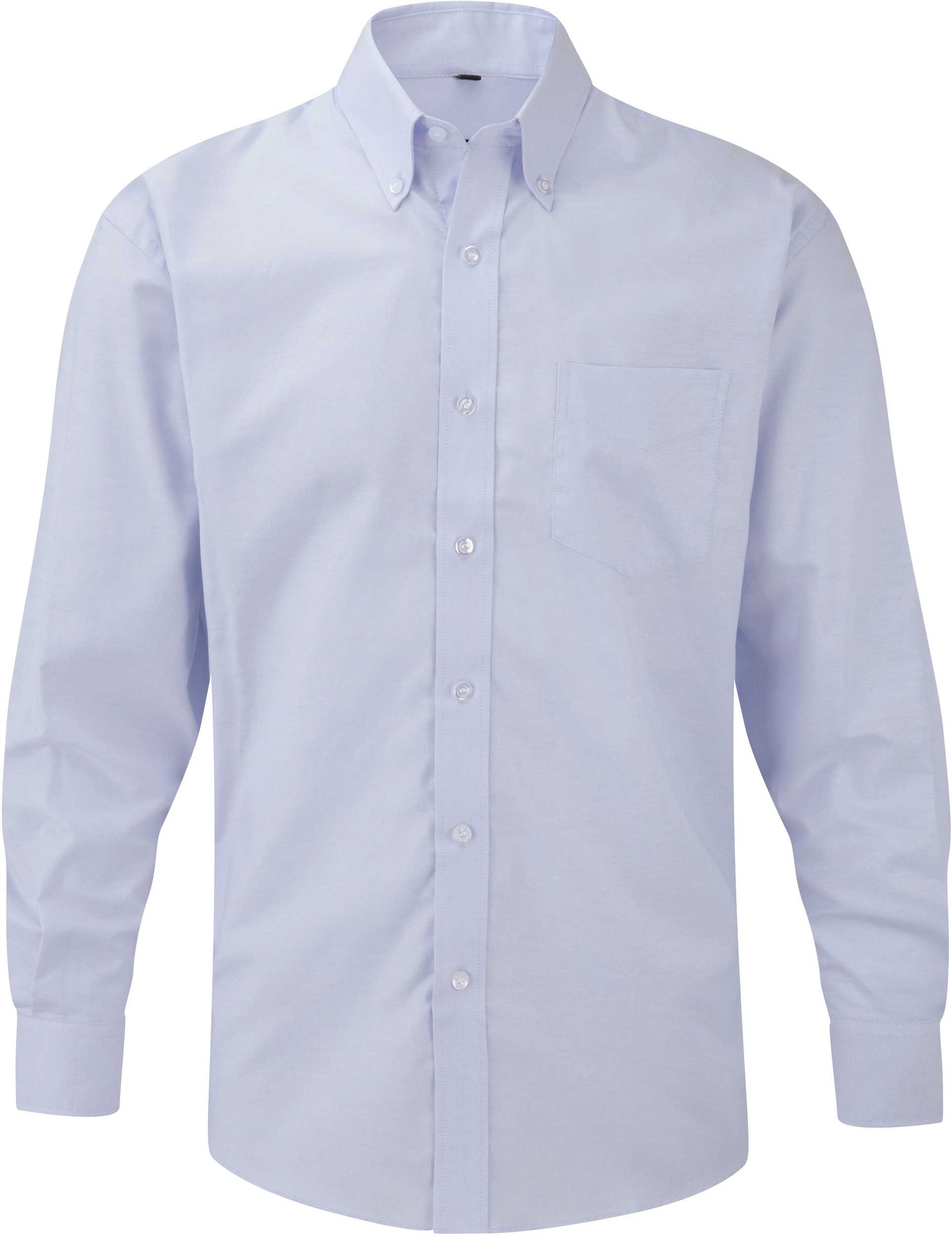 Camisa Oxford manga larga hombre Oxford Blue