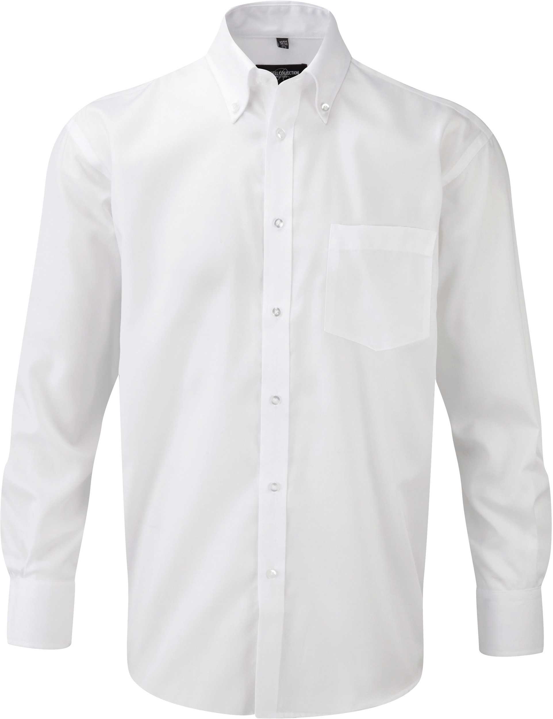 Camisa clásica Non-Iron manga larga hombre White