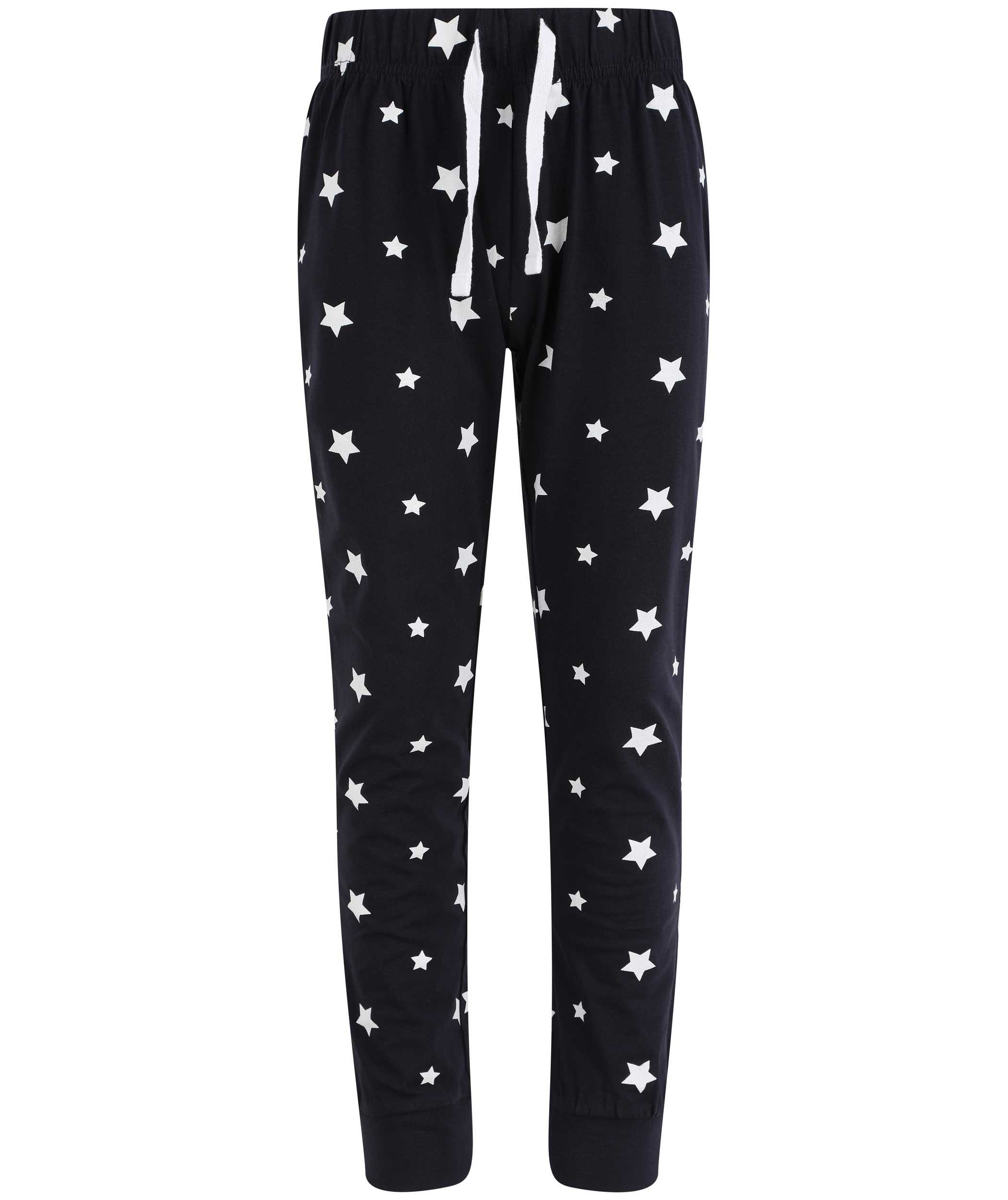 Pantalón pijama niños Navy / White