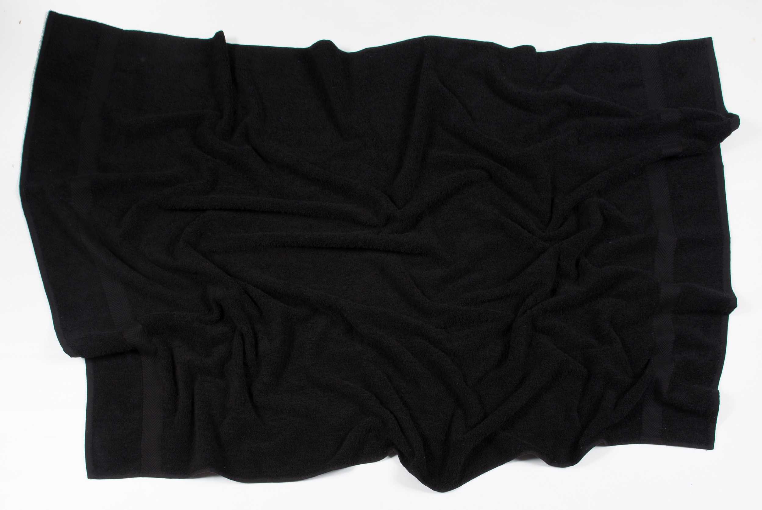 Toalla de baño grande Black