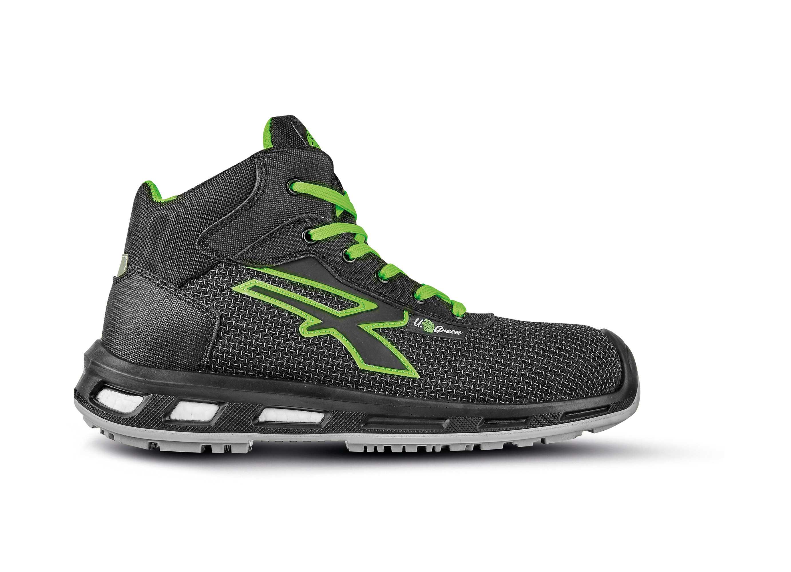 Calzado de seguridad Ventura Black / Green