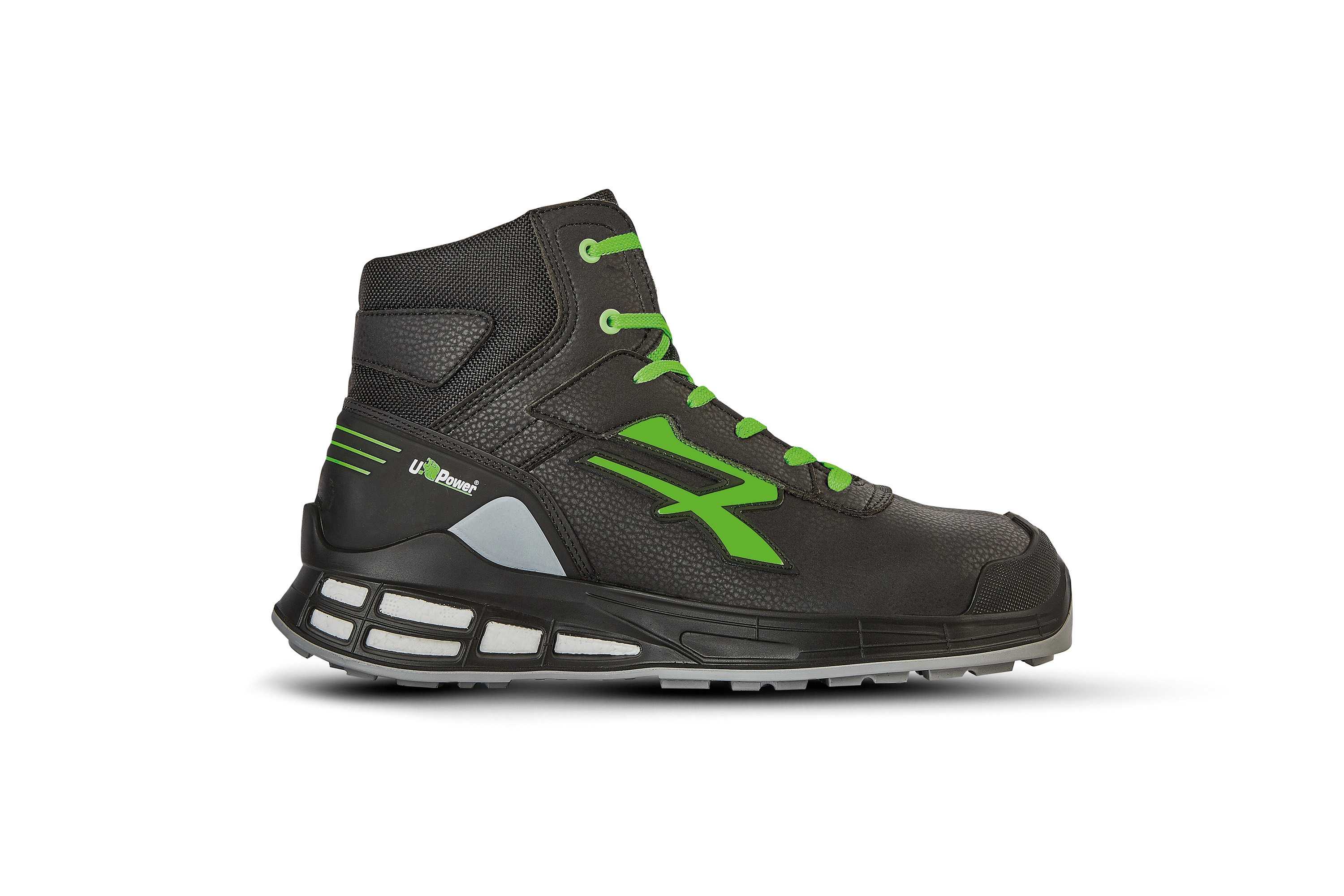 Calzado de seguridad Kent Black / Green