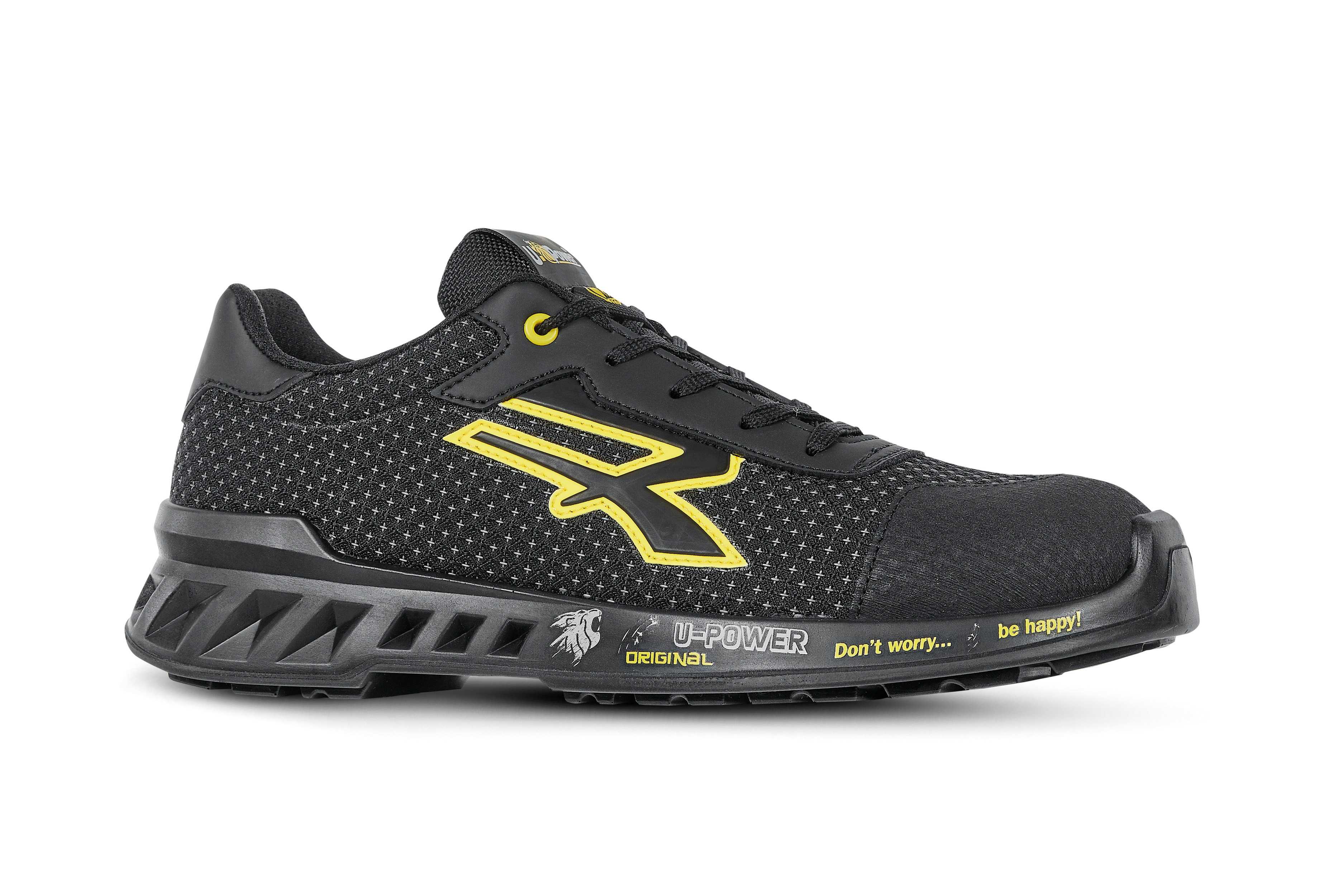 Calzado de seguridad Matt Black / Yellow