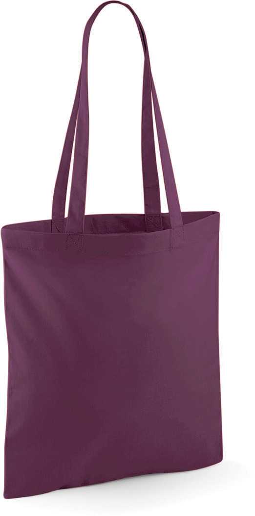 Bolsa de compra  - asas largas Plum
