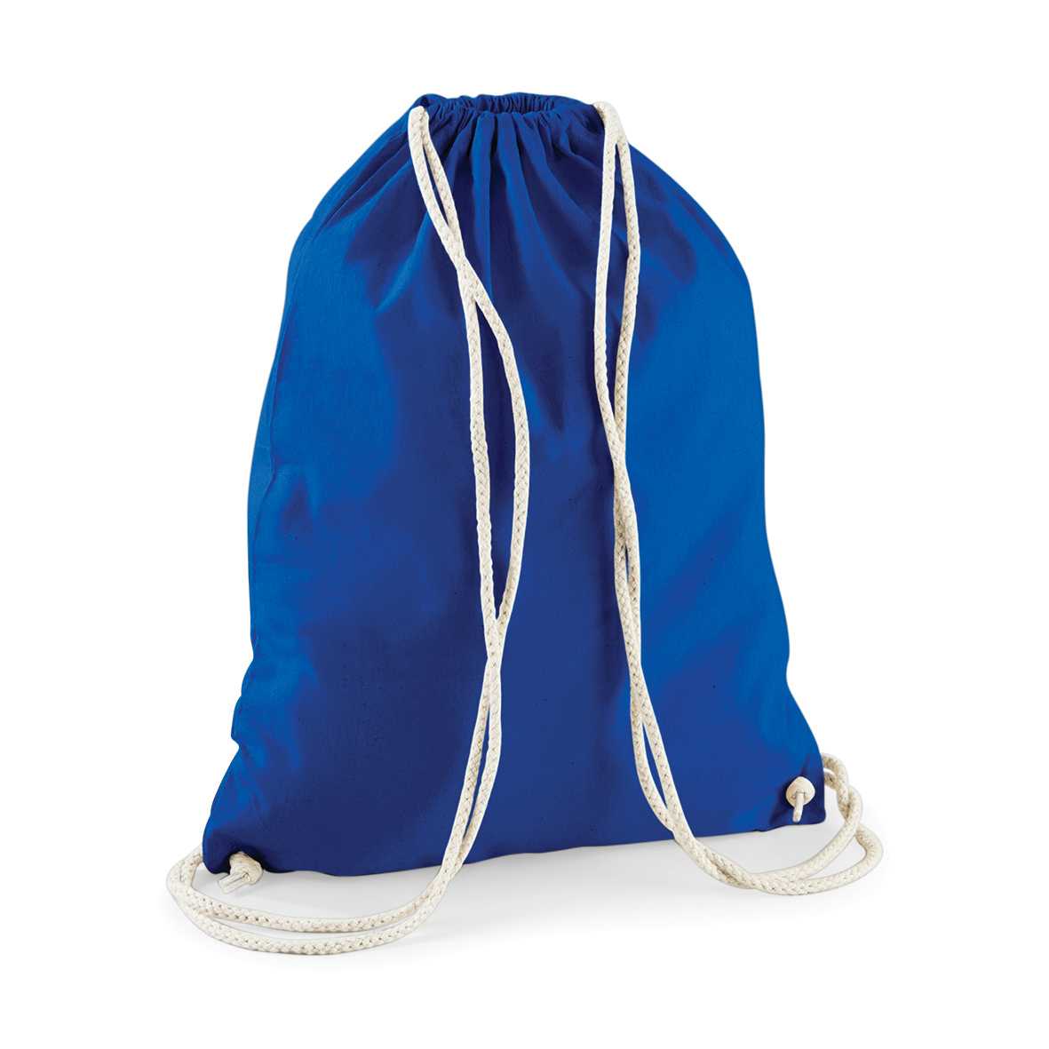 Bolsa gimnasio de algodón Bright Royal
