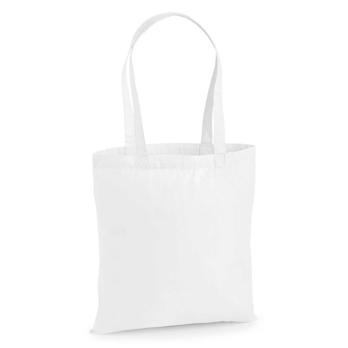 Bolsa de algodón premium White
