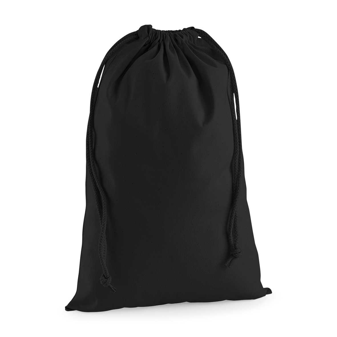 Bolsa con cordón - Algodón Premium Black