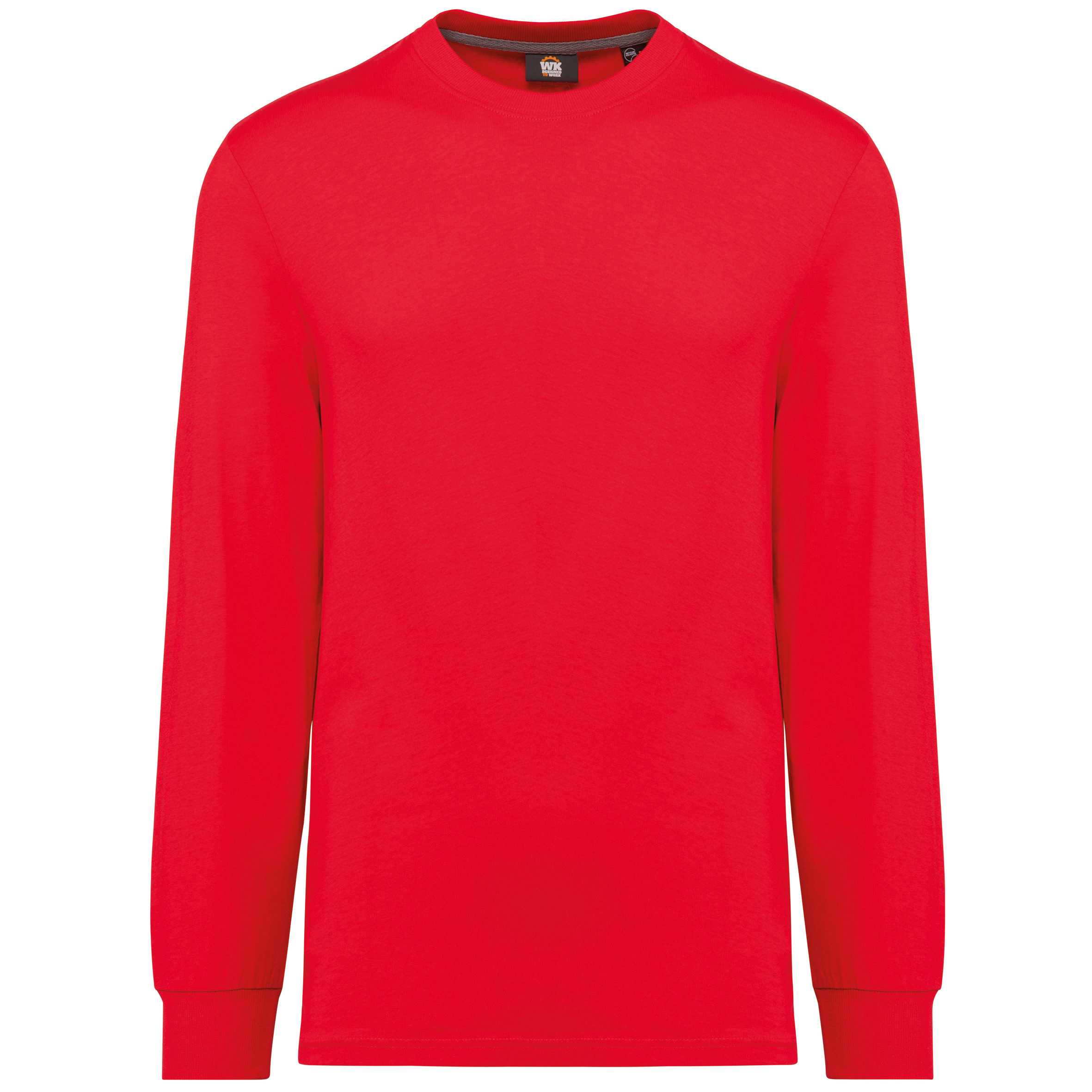 Camiseta ecorresponsable manga larga - Unisex Red