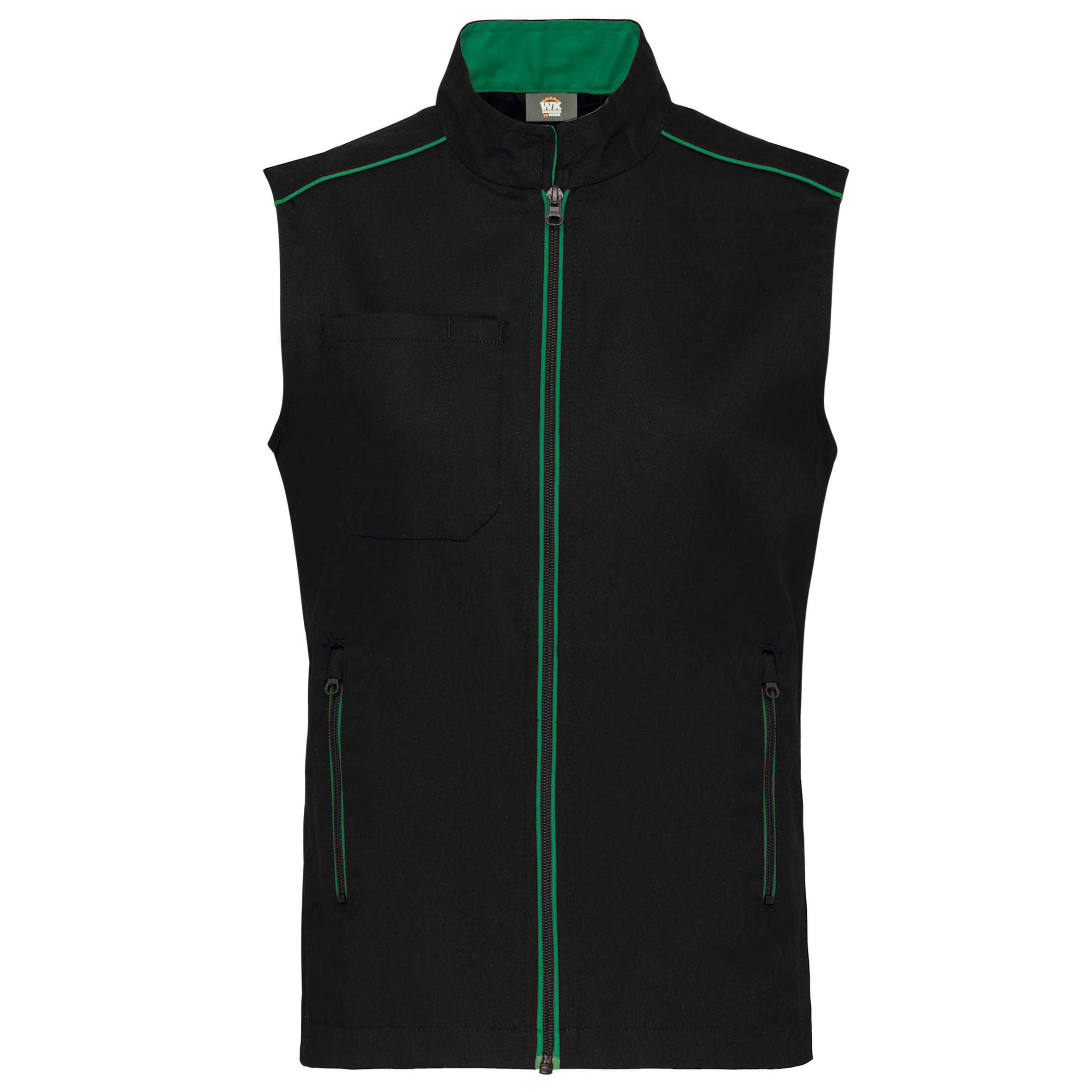 Chaleco Day To Day hombre Black / Kelly Green