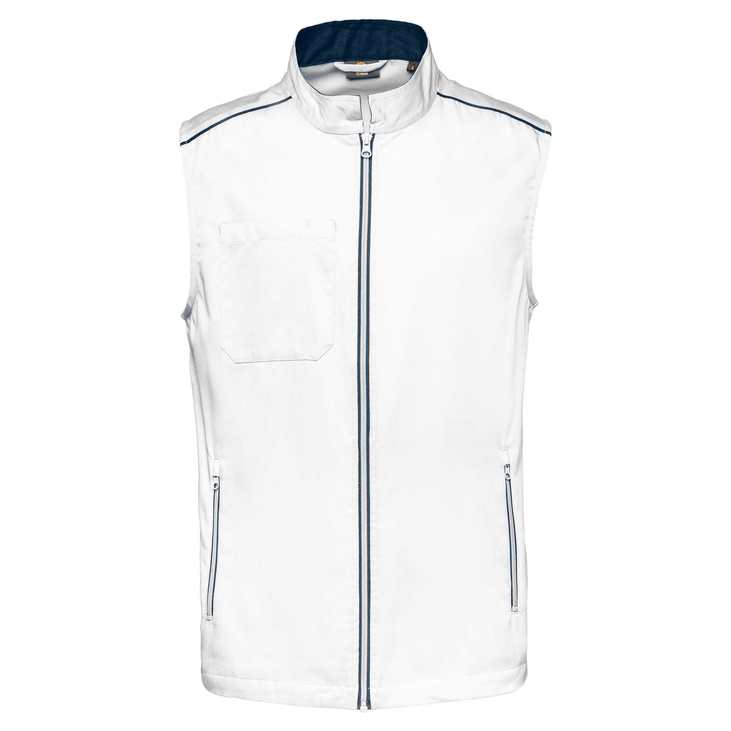 Chaleco Day To Day hombre White / Navy