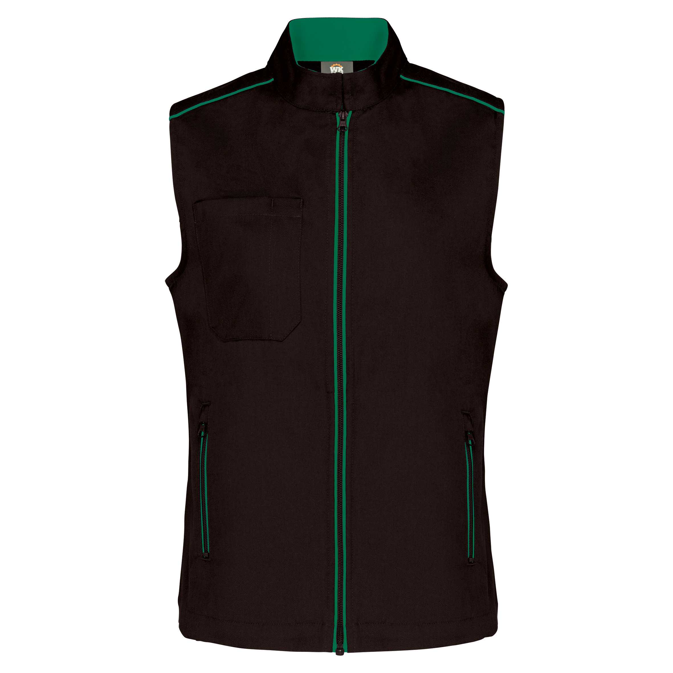 Chaleco Day To Day mujer Black / Kelly Green