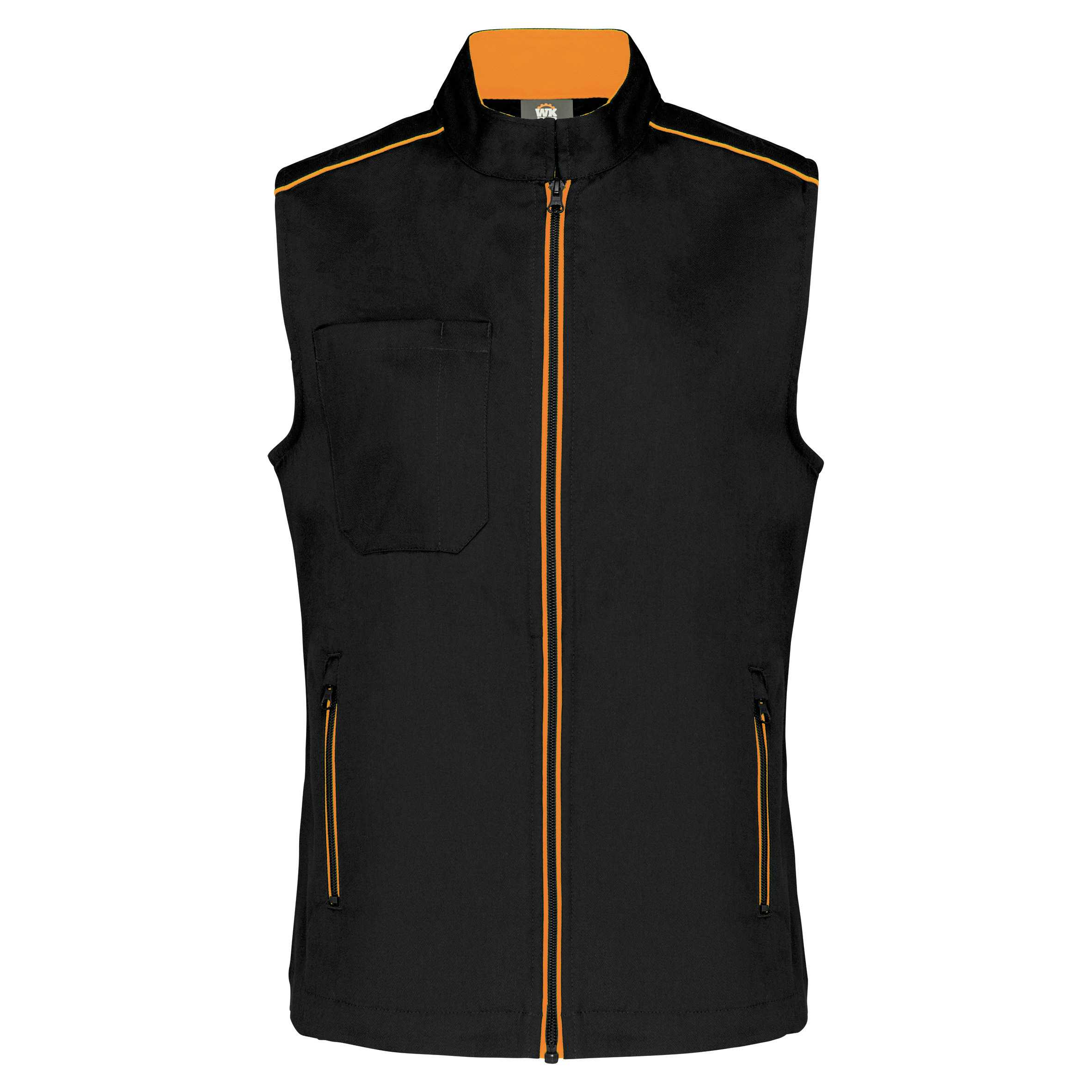 Chaleco Day To Day mujer Black / Orange