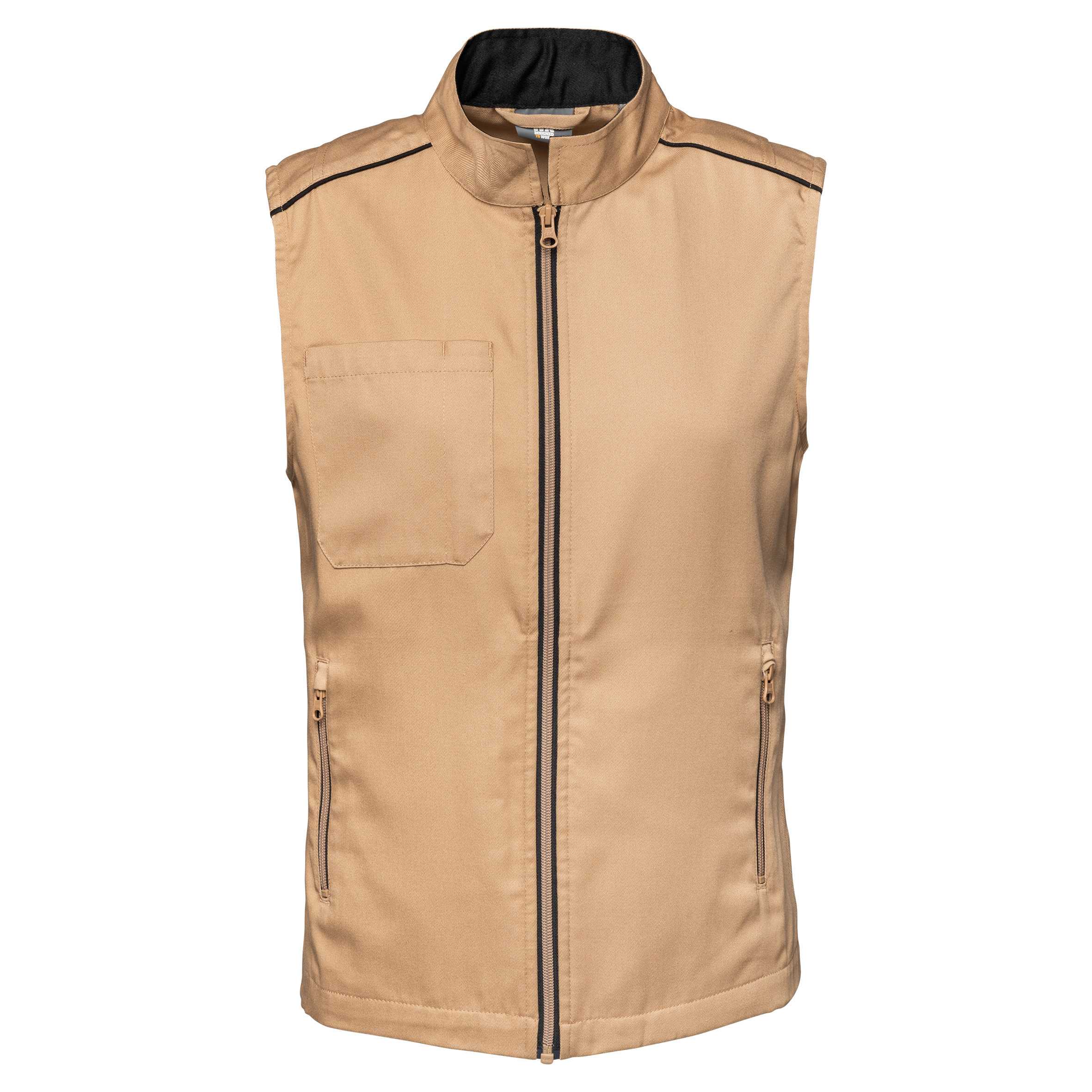 Chaleco Day To Day mujer Camel / Black