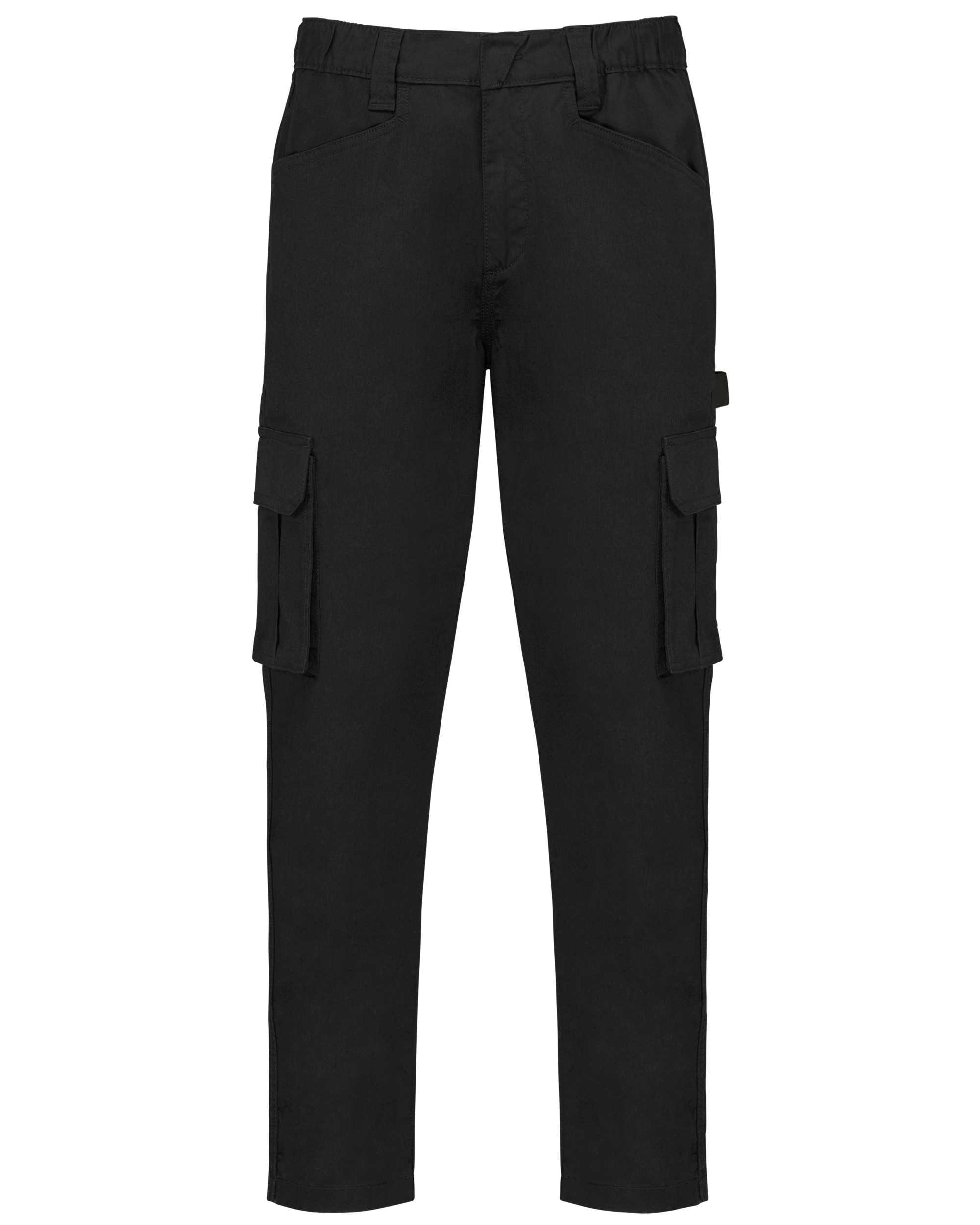 Pantalón multibolsillos ecorresponsable Black