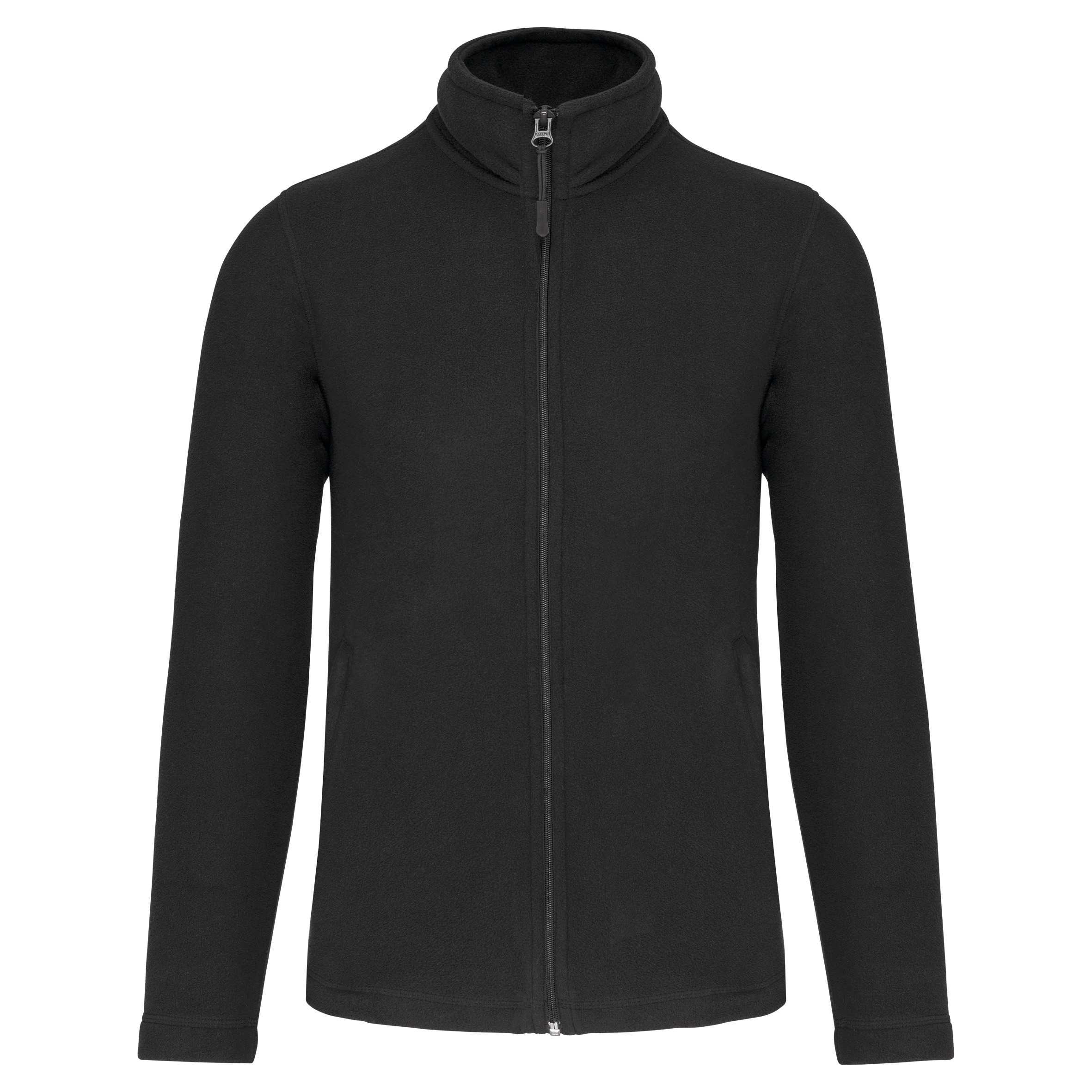 Chaqueta micropolar con cremallera Dark Grey