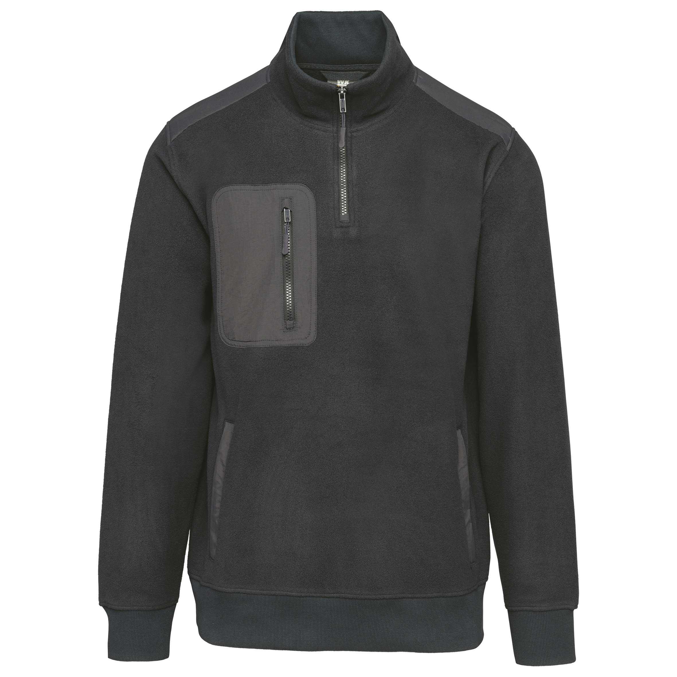 Polar 1/4 cremallera ecorresponsable unisex Dark Grey