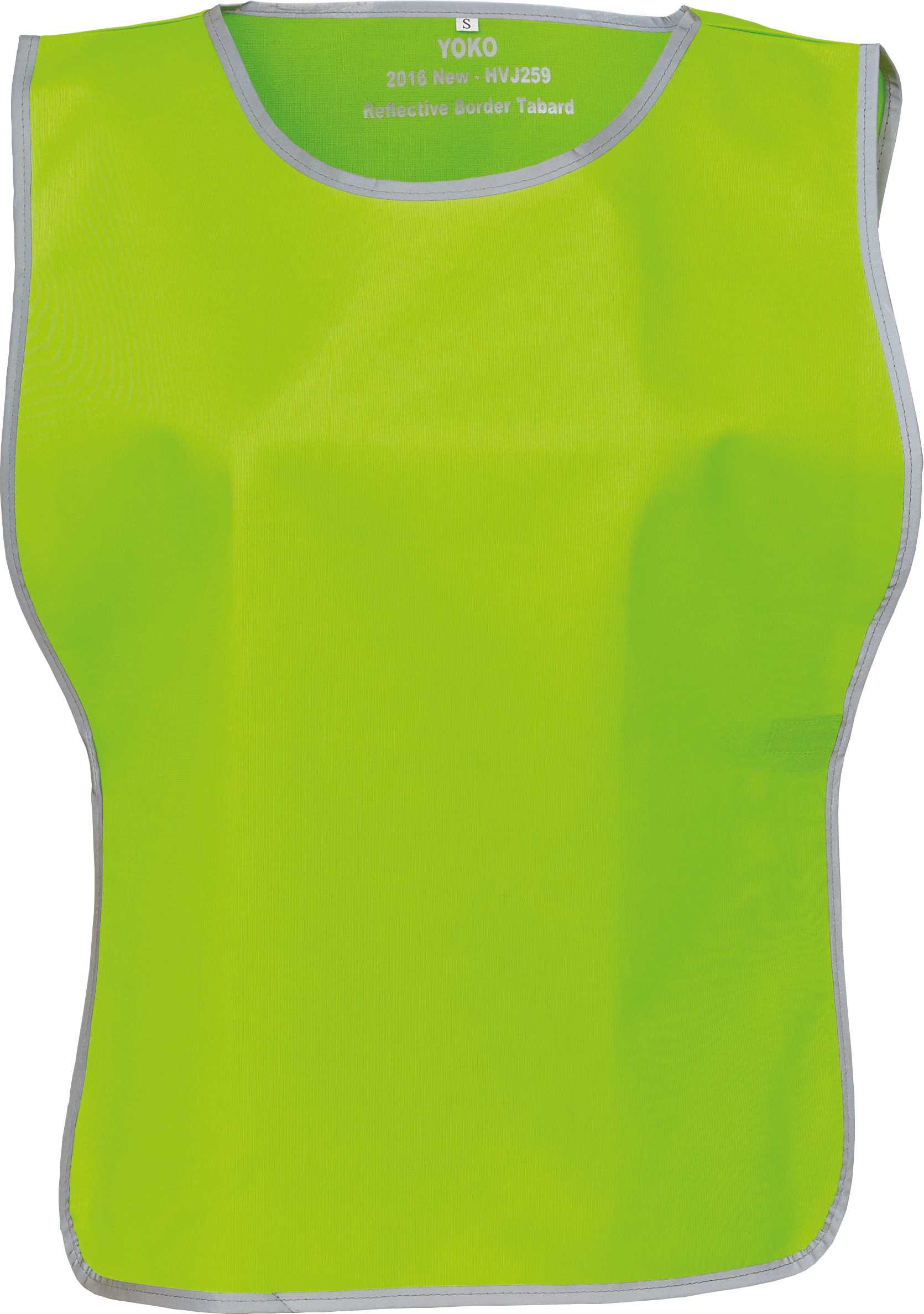 Chaleco con bordes reflectantes Lime
