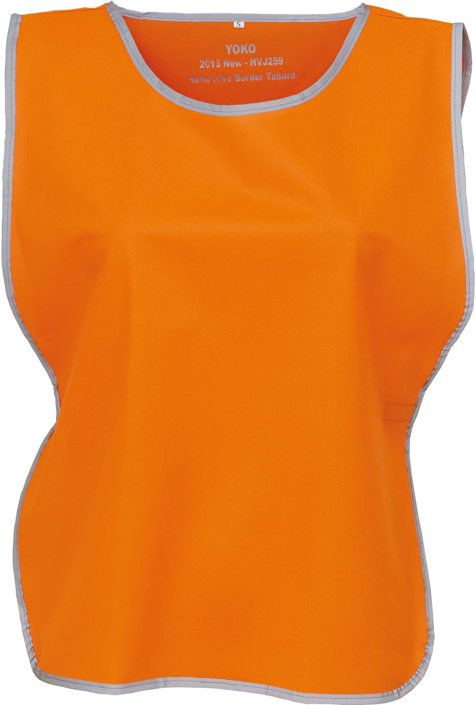 Chaleco con bordes reflectantes Orange