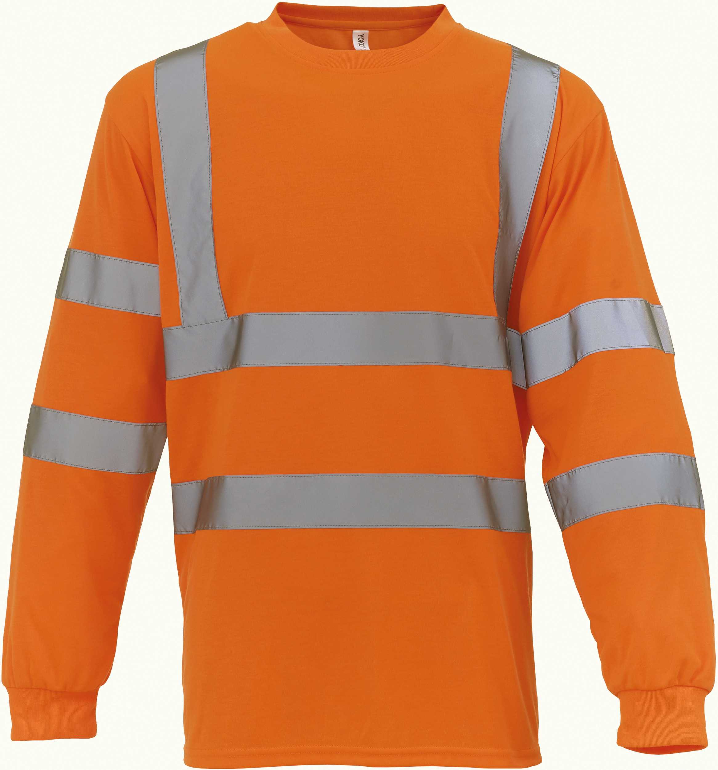 Camiseta alta visibilidad manga larga Hi Vis Orange