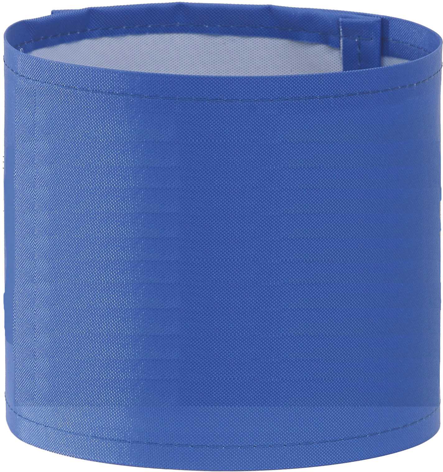 Brazalete alta visibilidad ancho para estampar Royal Blue